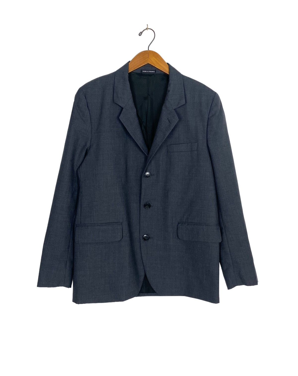 90s agnes b. ウールジャケット made in France Rare‼️ Vintage Agnes B Linen Wool Blazer Made in France