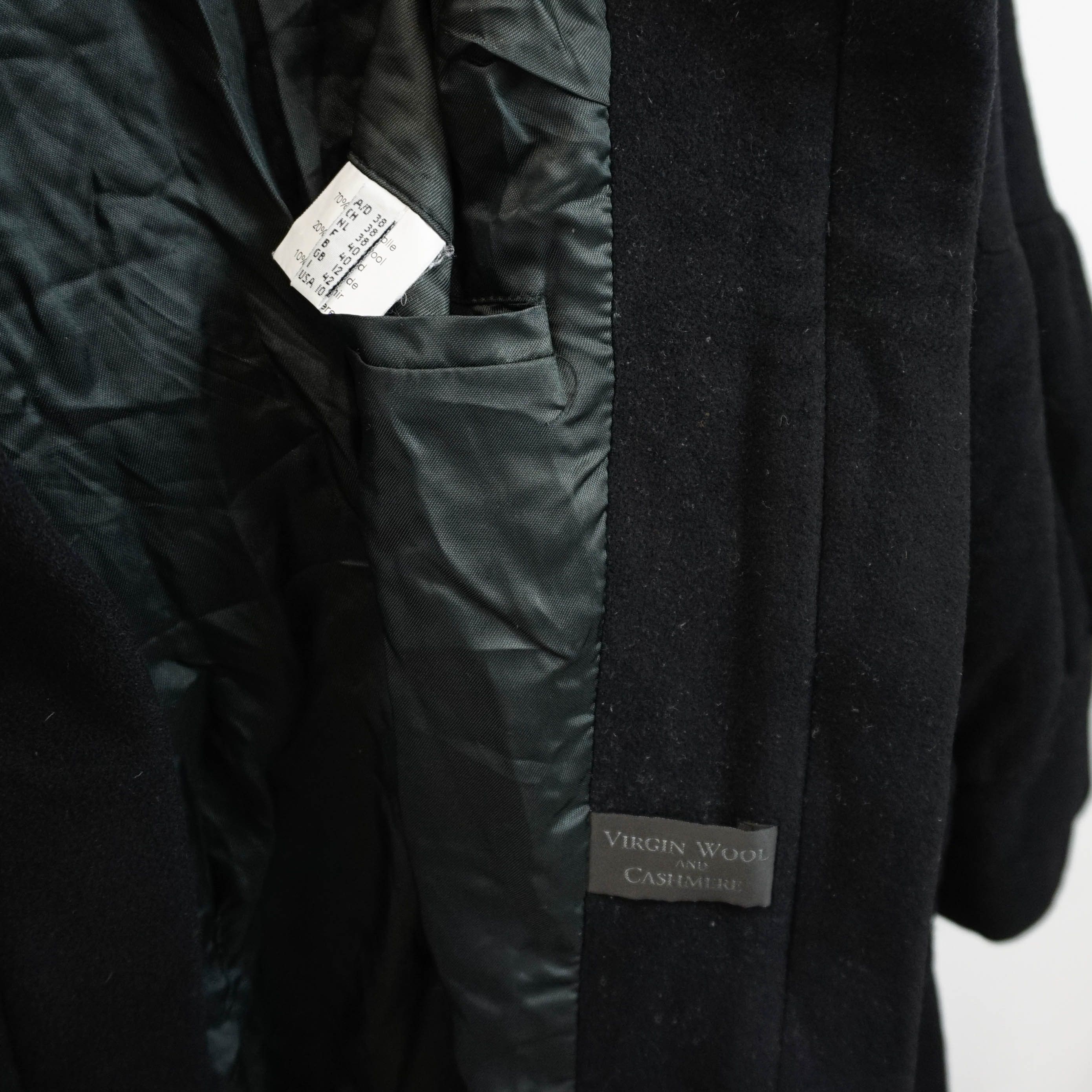 Vintage ERICH FEND Cashmere/Wool Coat Size M / US 6-8 / IT 42-44 - 7 Thumbnail