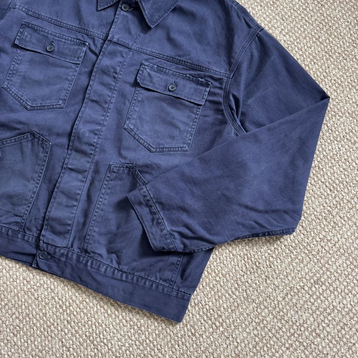 Le Laboureur Vintage washed vintage French works boxy fit jacket Size US XL / EU 56 / 4 - 6 Thumbnail