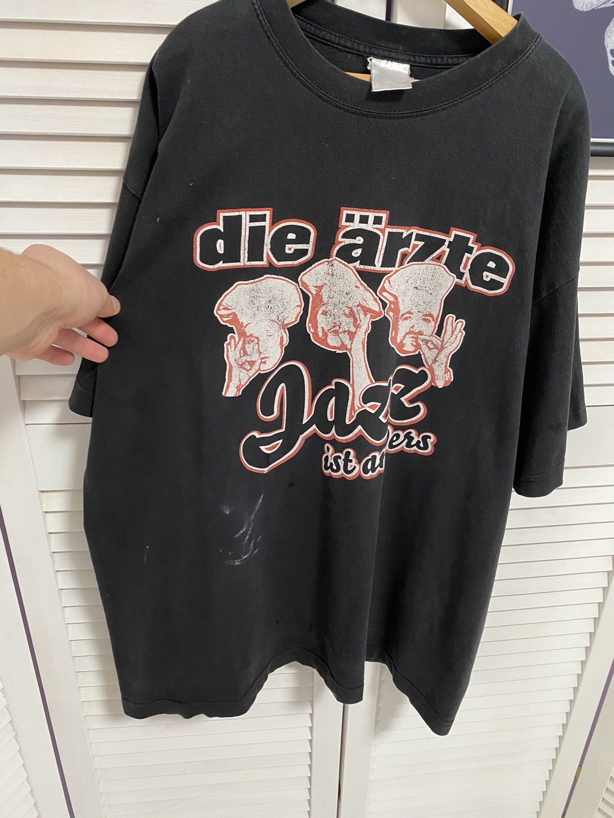Band Tees Vintage T-Shirt Tour Tee Die Arzte Jazz Ist Anders Official Size US XL / EU 56 / 4 - 3 Thumbnail