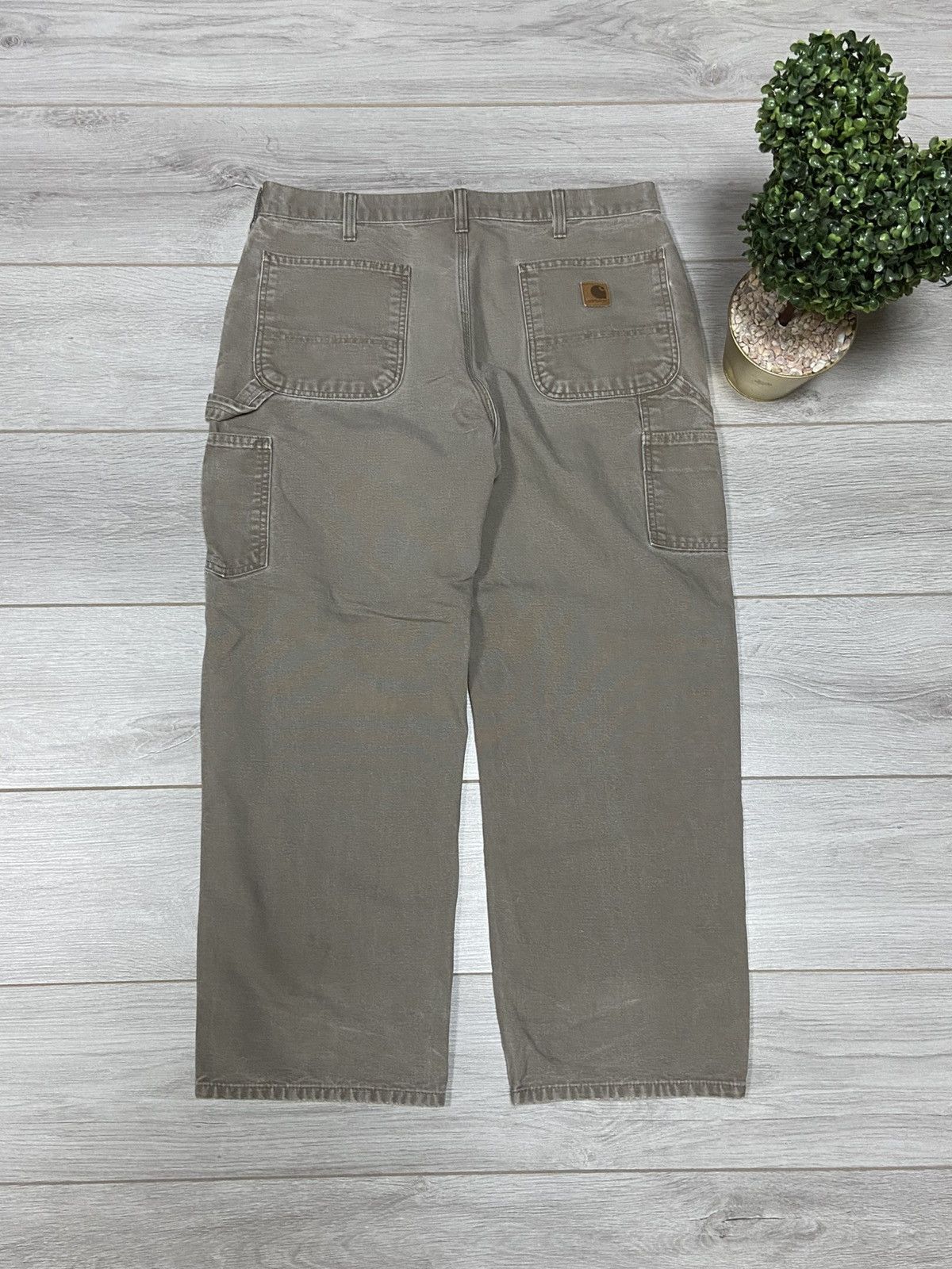 Carhartt Carhartt vintage work cargo pants distressed Size US 34 / EU 50 - 1 Thumbnail