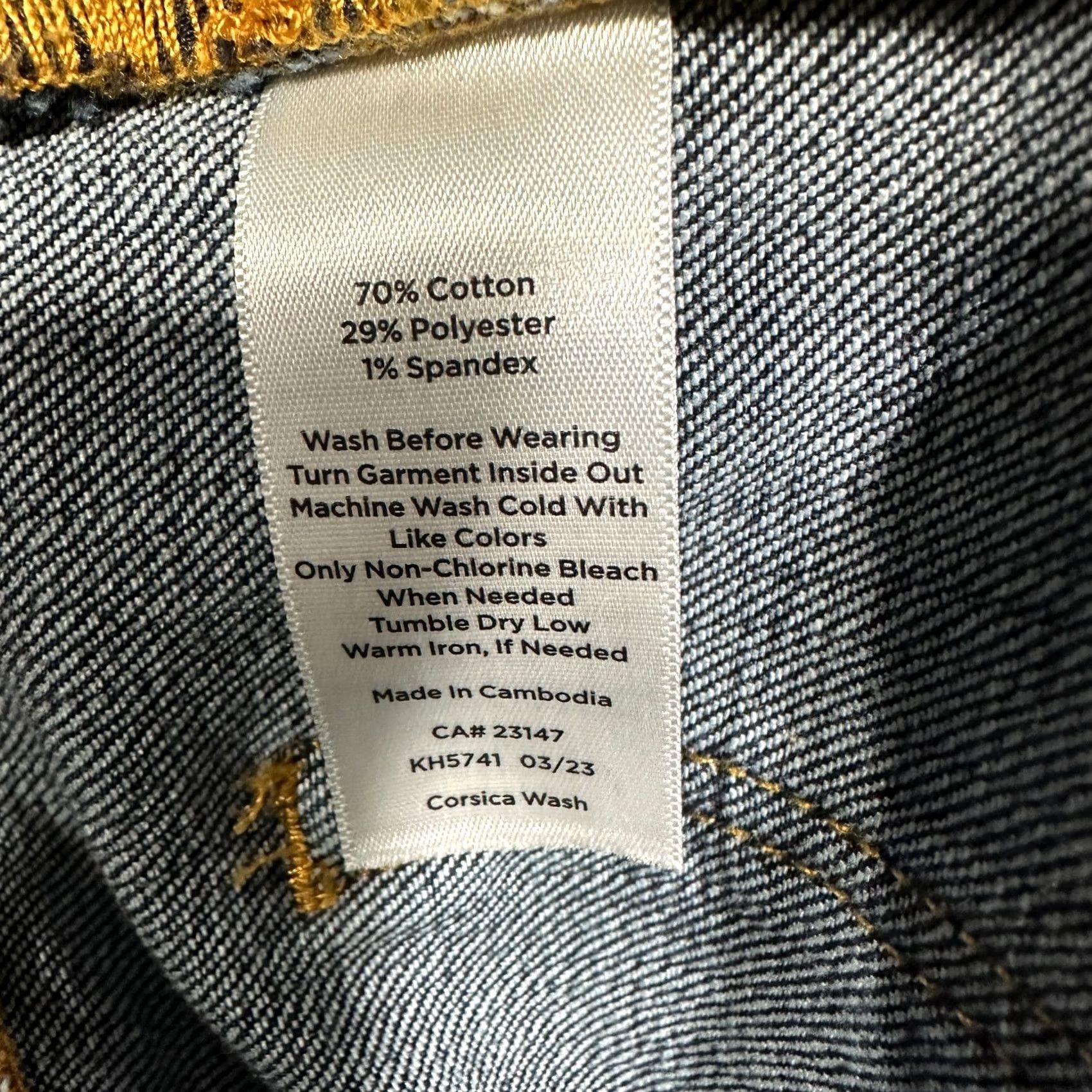 Talbots Talbots Jeans Womens 6 Everyday Relaxed Medium Wash Cotton Stretch Pockets Size 28" / US 6 / IT 42 - 7 Thumbnail