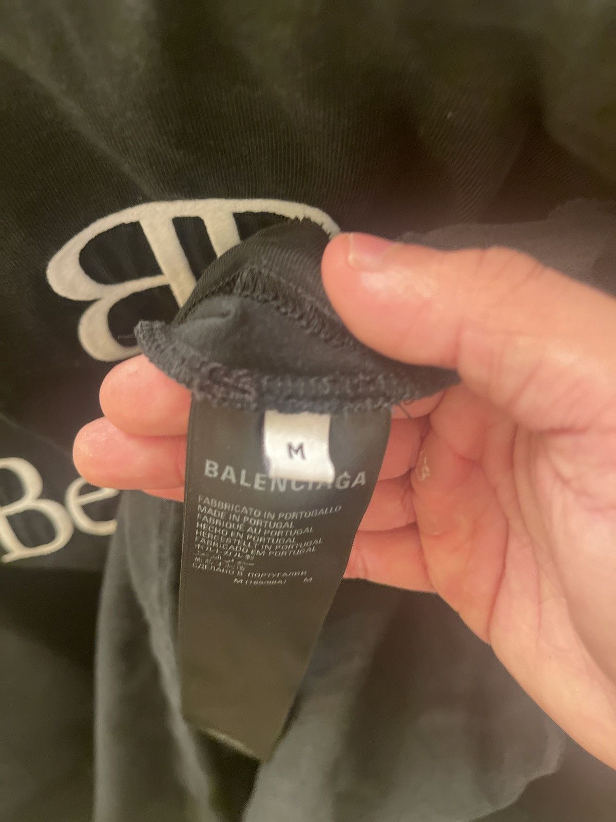 Balenciaga BALENCIAGA BE-DIFFERENT TEE Size US M / EU 48-50 / 2 - 7 Thumbnail