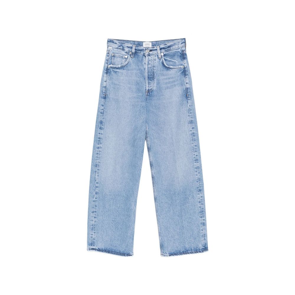 Citizens Of Humanity Citizens Of Humanity BLUE Denim - Wide-Leg Jeans Size 27" / US 4 / IT 40 - 1 Thumbnail