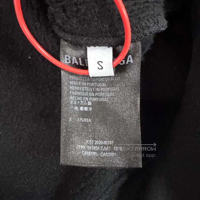 Balenciaga Balenciaga Marathon Destroyed Crewneck Sweatshirt Size US S / EU 44-46 / 1 - 7 Thumbnail