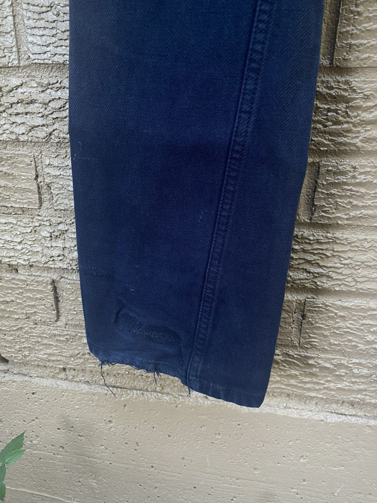 Comme des Garcons × Junya Watanabe Junya Watanabe Poem Navy & White Levi's Denim Pants Size US 32 / EU 48 - 7 Thumbnail