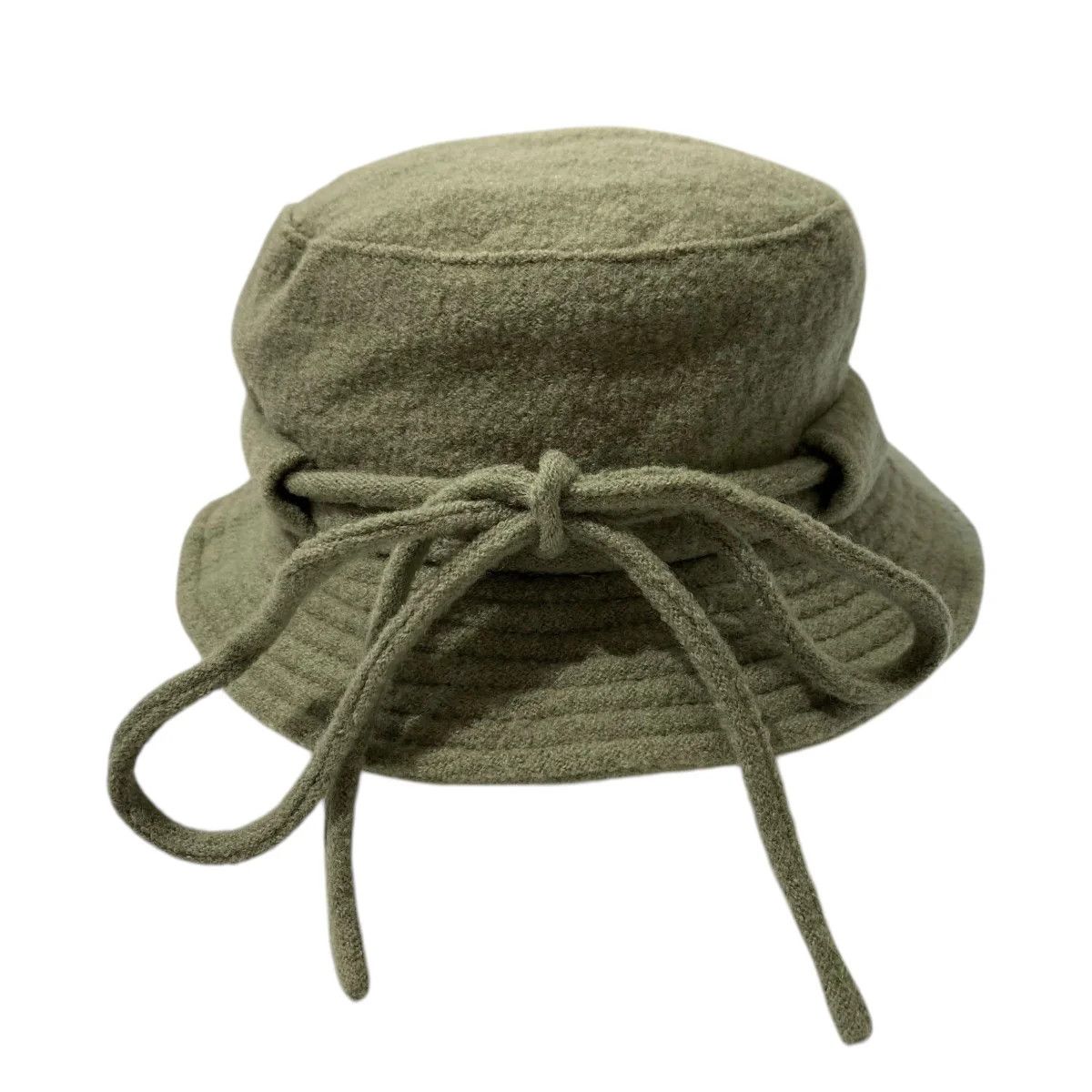 Jacquemus Embroidered Logo Wool Bucket Hat Size ONE SIZE - 2 Thumbnail