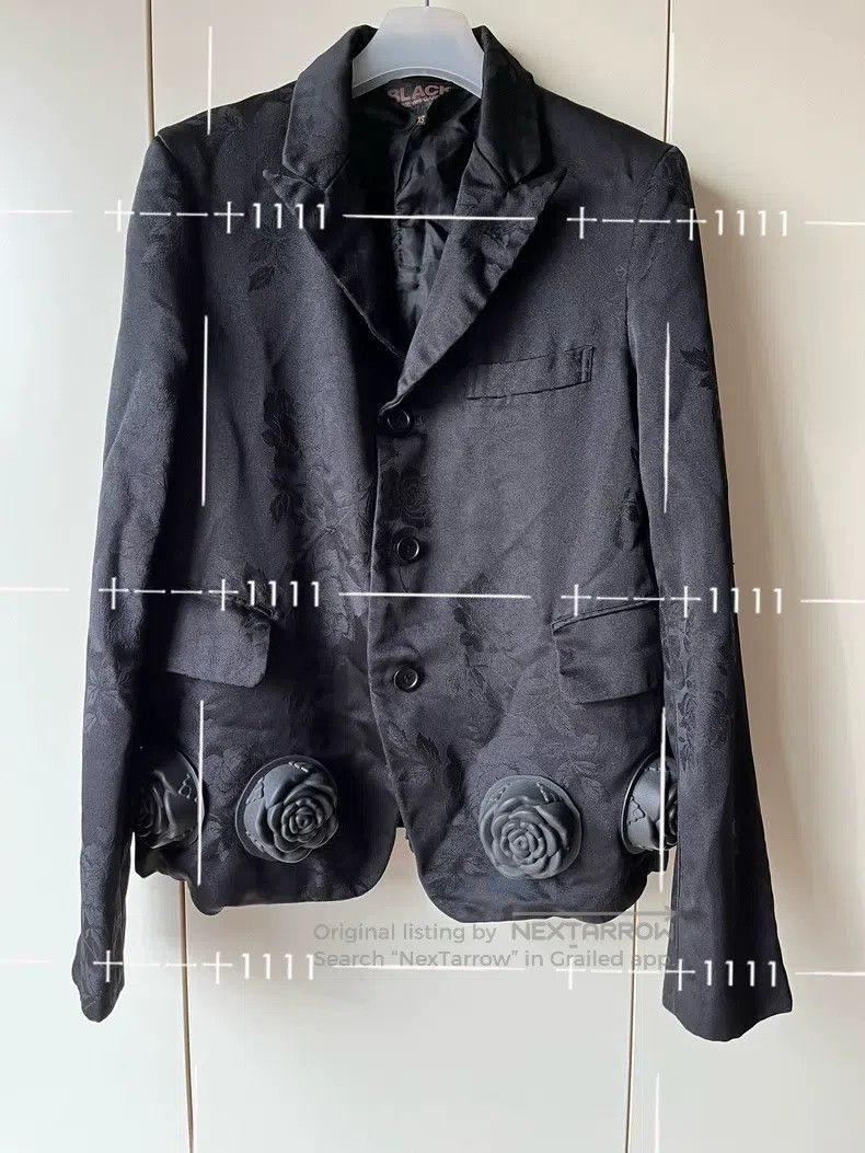 Comme des Garcons Comme Des Garcons Roses Blazer Size XS / US 0-2 / IT 36-38 - 1 Thumbnail