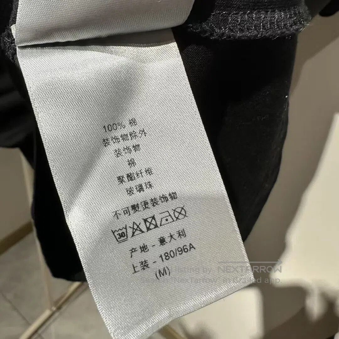 Dior dior x sacai green embroidered short sleeve t-shirt. Size US M / EU 48-50 / 2 - 7 Thumbnail