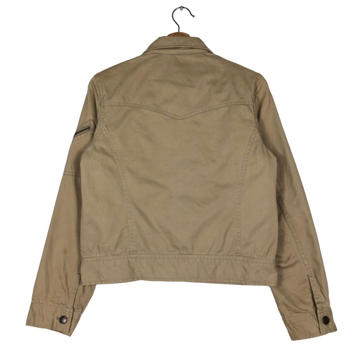 Issey Miyake 🔥Cropped Biker Jacket Trucker Pageboy Japan Made Size US S / EU 44-46 / 1 - 8 Thumbnail