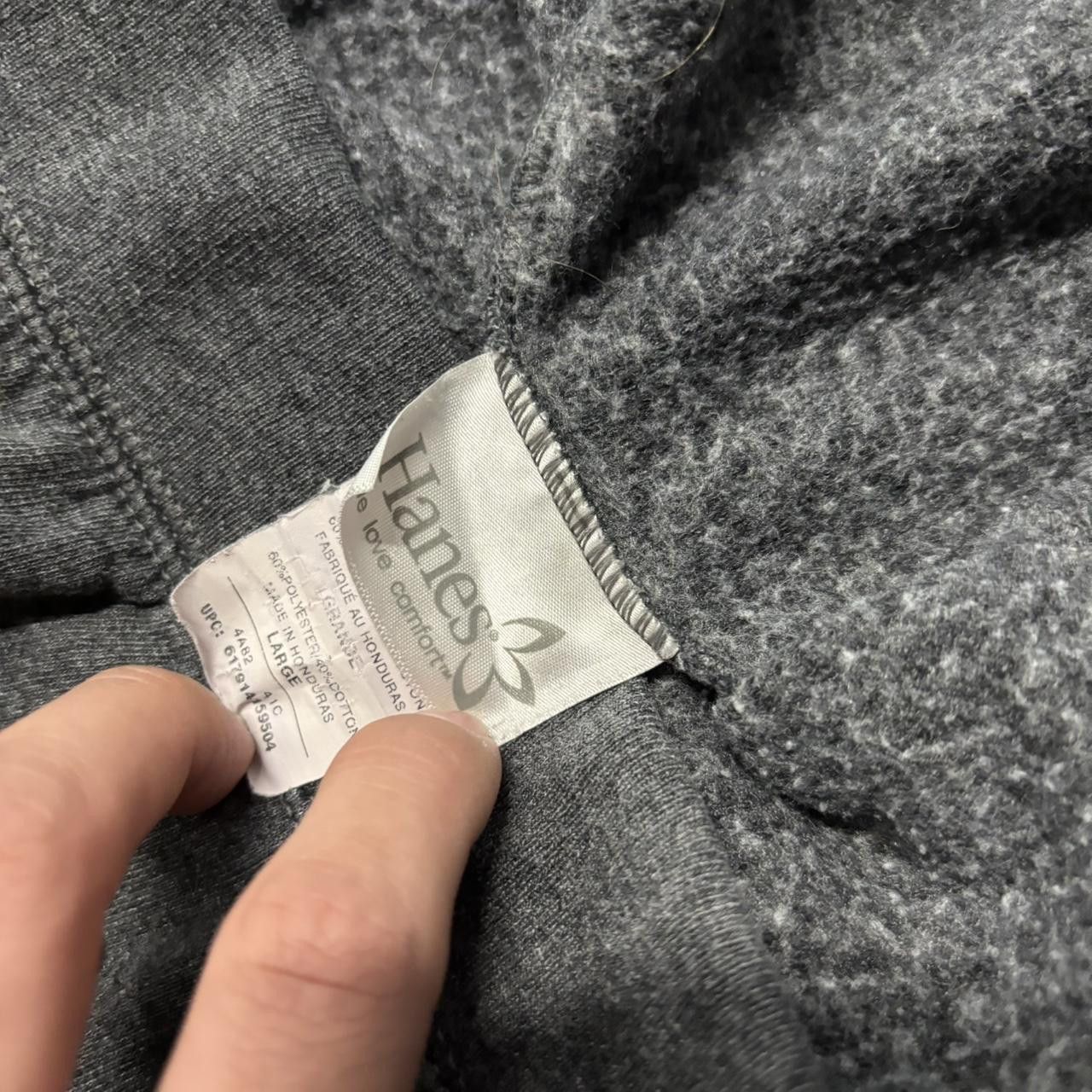 Japanese Brand × Vintage Crazy Vintage Y2K/2000s Dark Grey Essential Sweatpants! Size US 32 / EU 48 - 6 Thumbnail