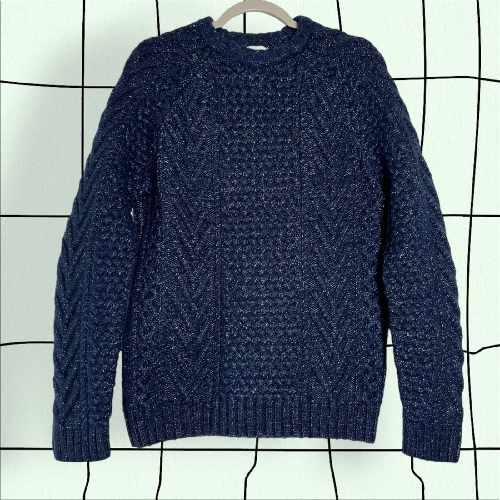 Reiss REISS Star Wool Nylon Cable Knit Sweater Mens M Pullover | Grailed