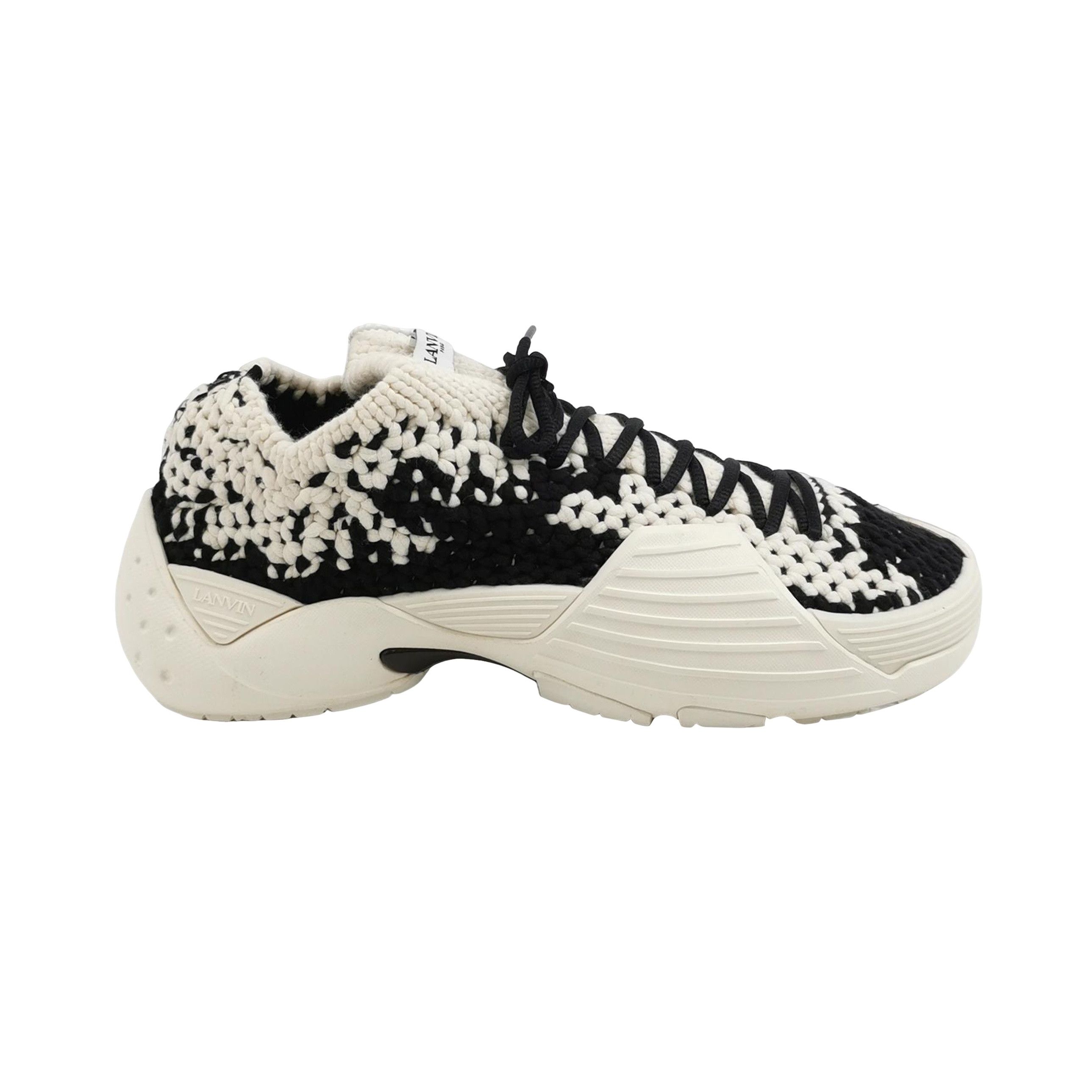 Lanvin Lanvin Knit Logo Sneakers 43 Size US 10 / EU 43 - 1 Thumbnail