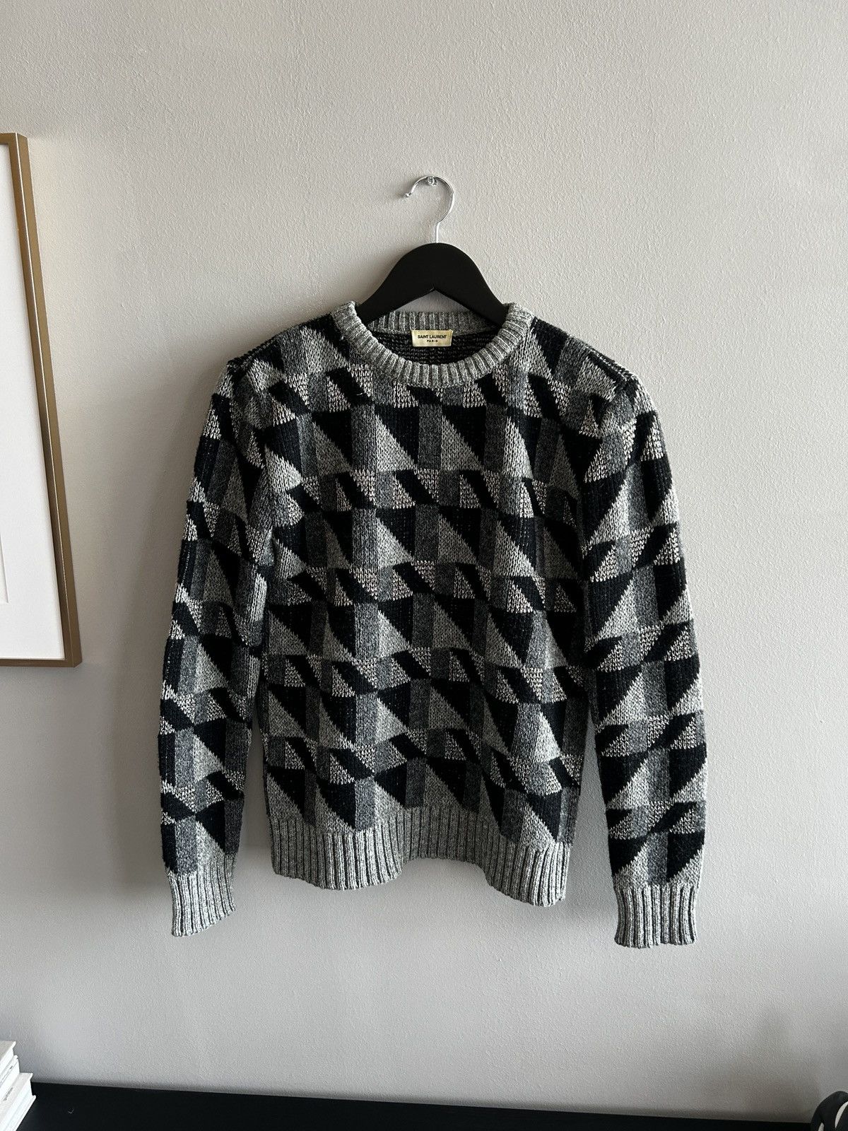 Saint Laurent Paris FW14 Hedi sweater Size US S / EU 44-46 / 1 - 1 Thumbnail