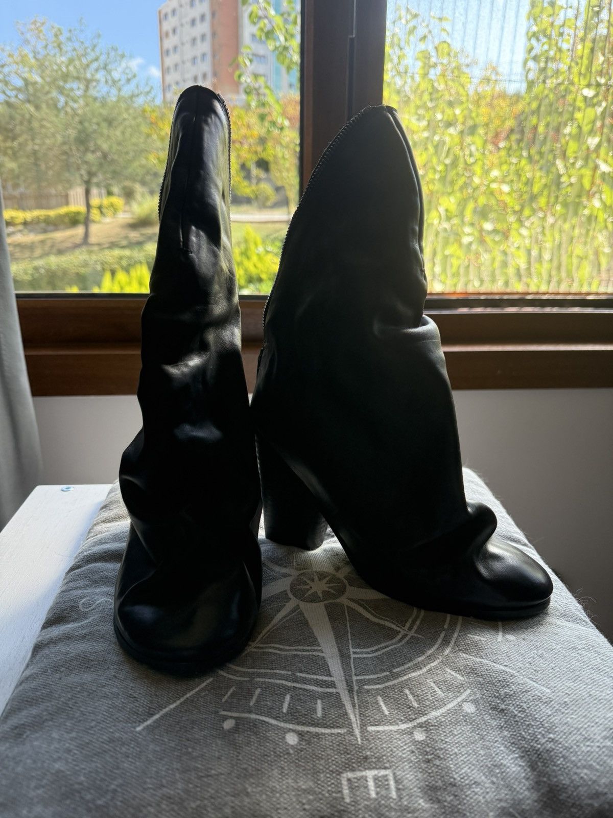 Marsell Marsèll Zampogna Black Leather Boots Size US 6 / IT 36 - 1 Thumbnail