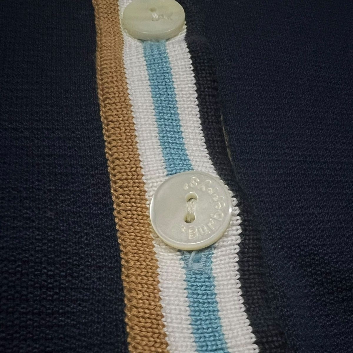 Burberry VINTAGE BURBERRYS REED RINGER CROP POLO SHIRT Size US M / EU 48-50 / 2 - 8 Thumbnail