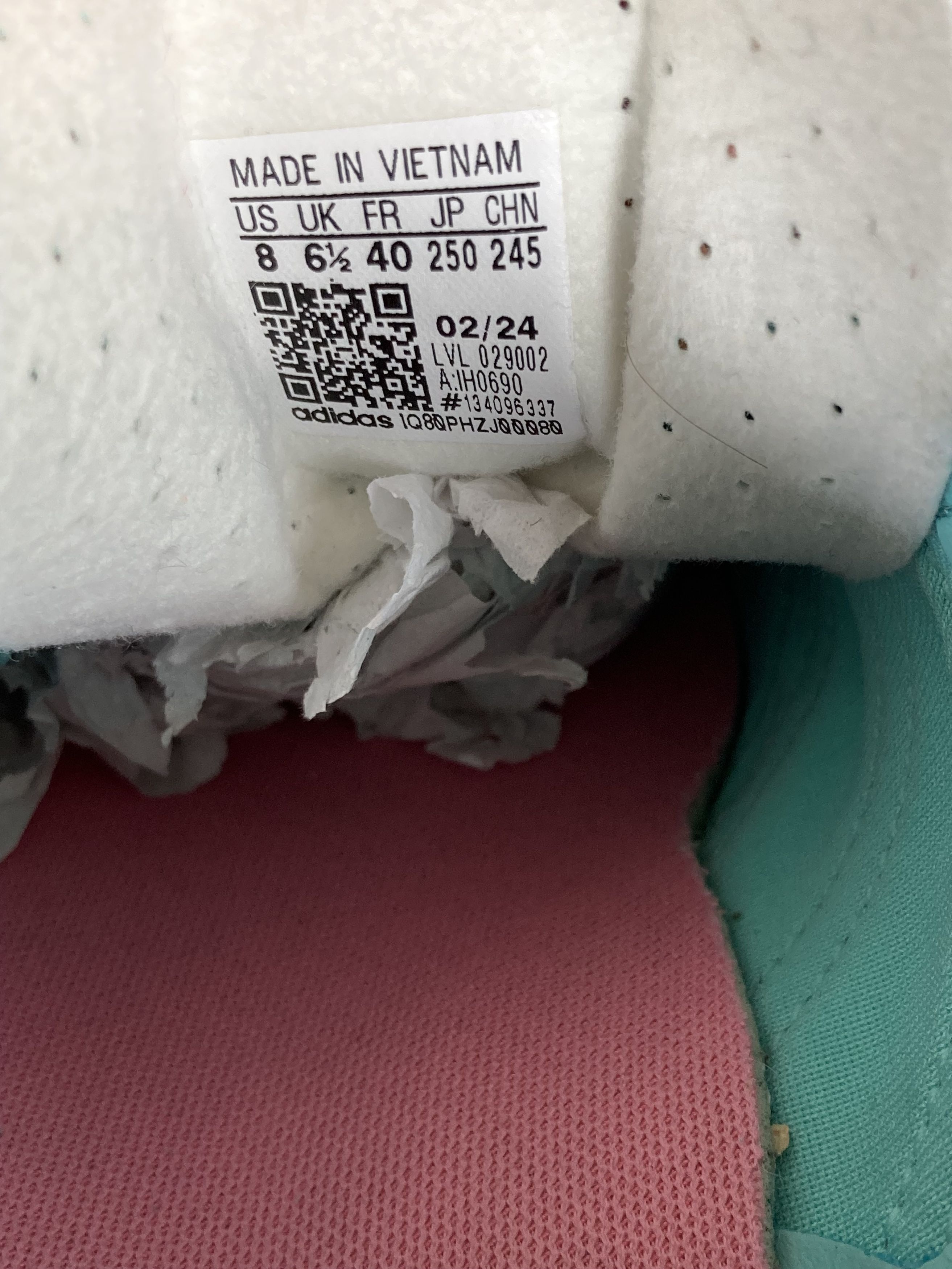 Adidas Womens Adidas gazelle indoor Aqua US 8 Leather pink me Size US 8 / IT 38 - 7 Thumbnail