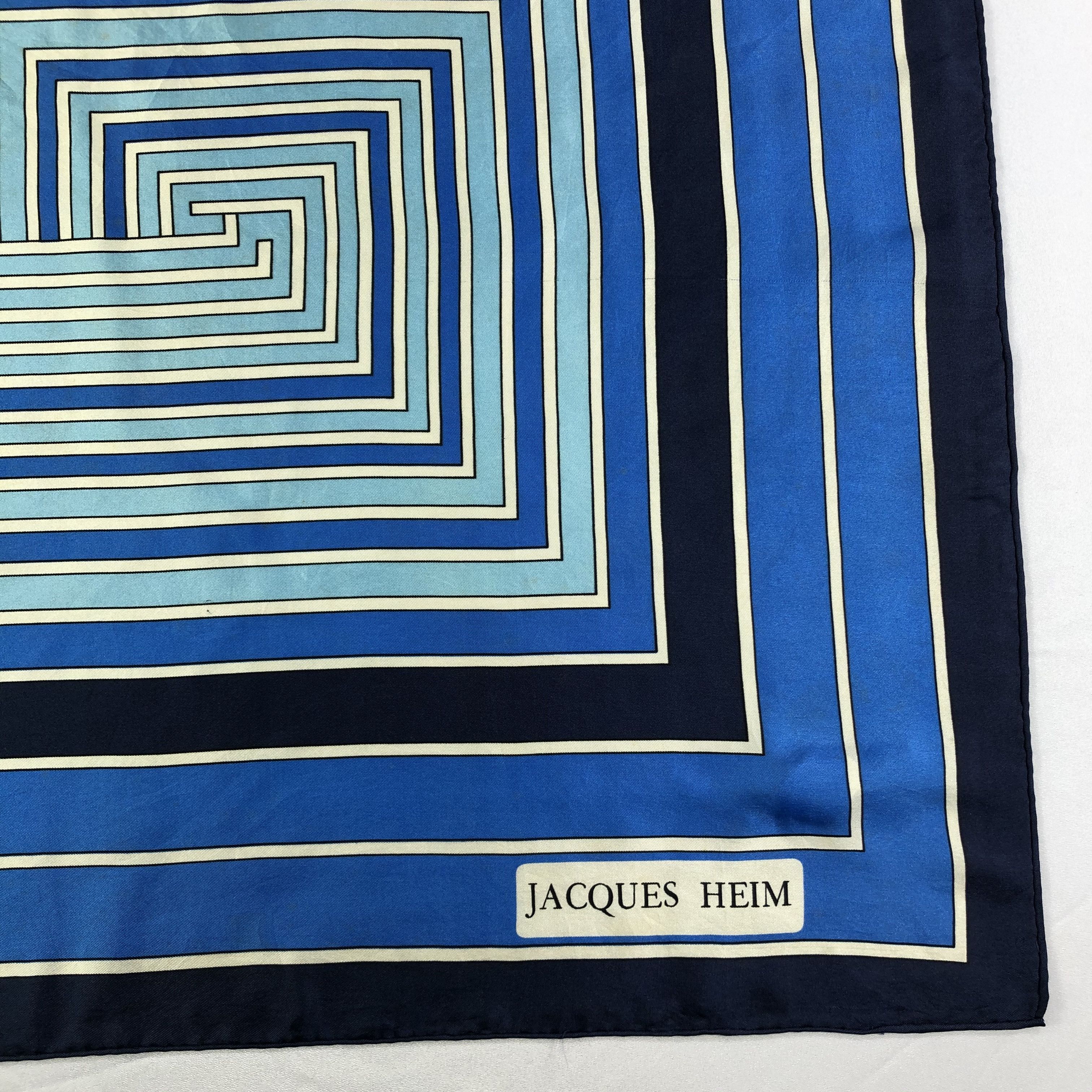 Vintage Vintage Jacques Heim Silk Scarf Size ONE SIZE - 4 Thumbnail