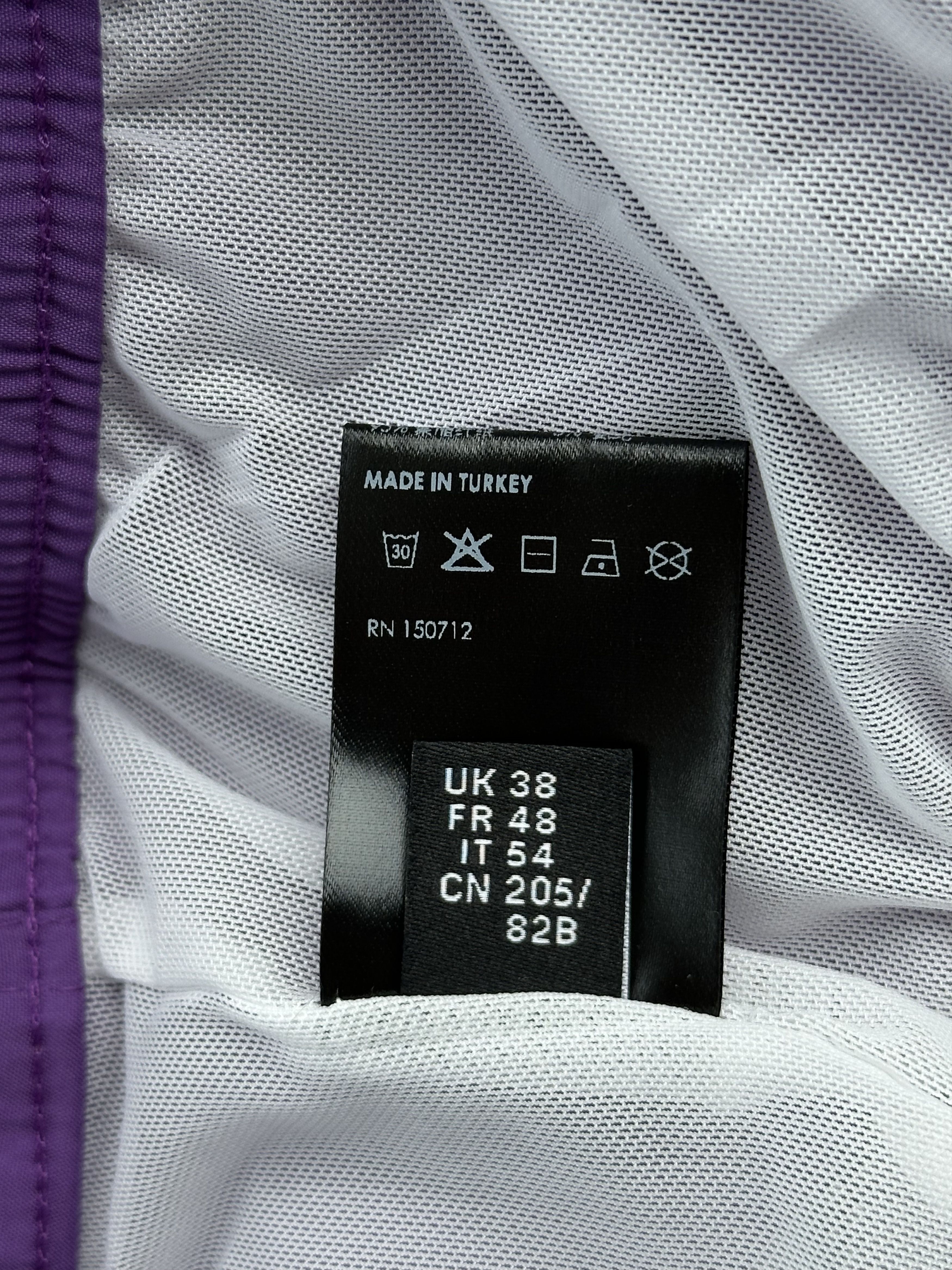 Amiri Amiri Purple & White MA Bar Logo Swimshorts Size US 40 / EU 56 - 5 Thumbnail