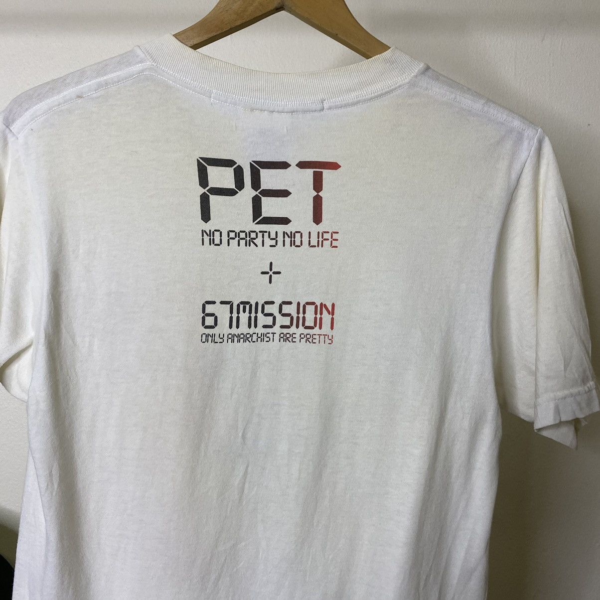Japanese Brand × Seditionaries × Vintage Vtg 1990s 67 Mission Anarchist Are Pretty Funky God Head Tee Size US S / EU 44-46 / 1 - 5 Thumbnail