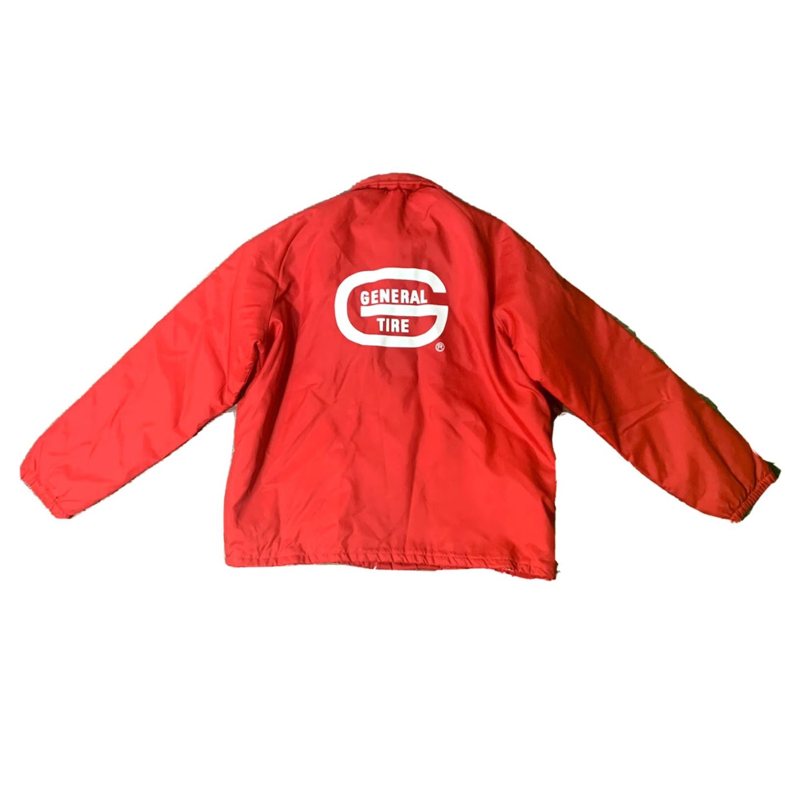 Chalk Line VINTAGE 80s Chalkline Racing Fleece Lined Jacket Men's XL Red Size US XL / EU 56 / 4 - 3 Thumbnail
