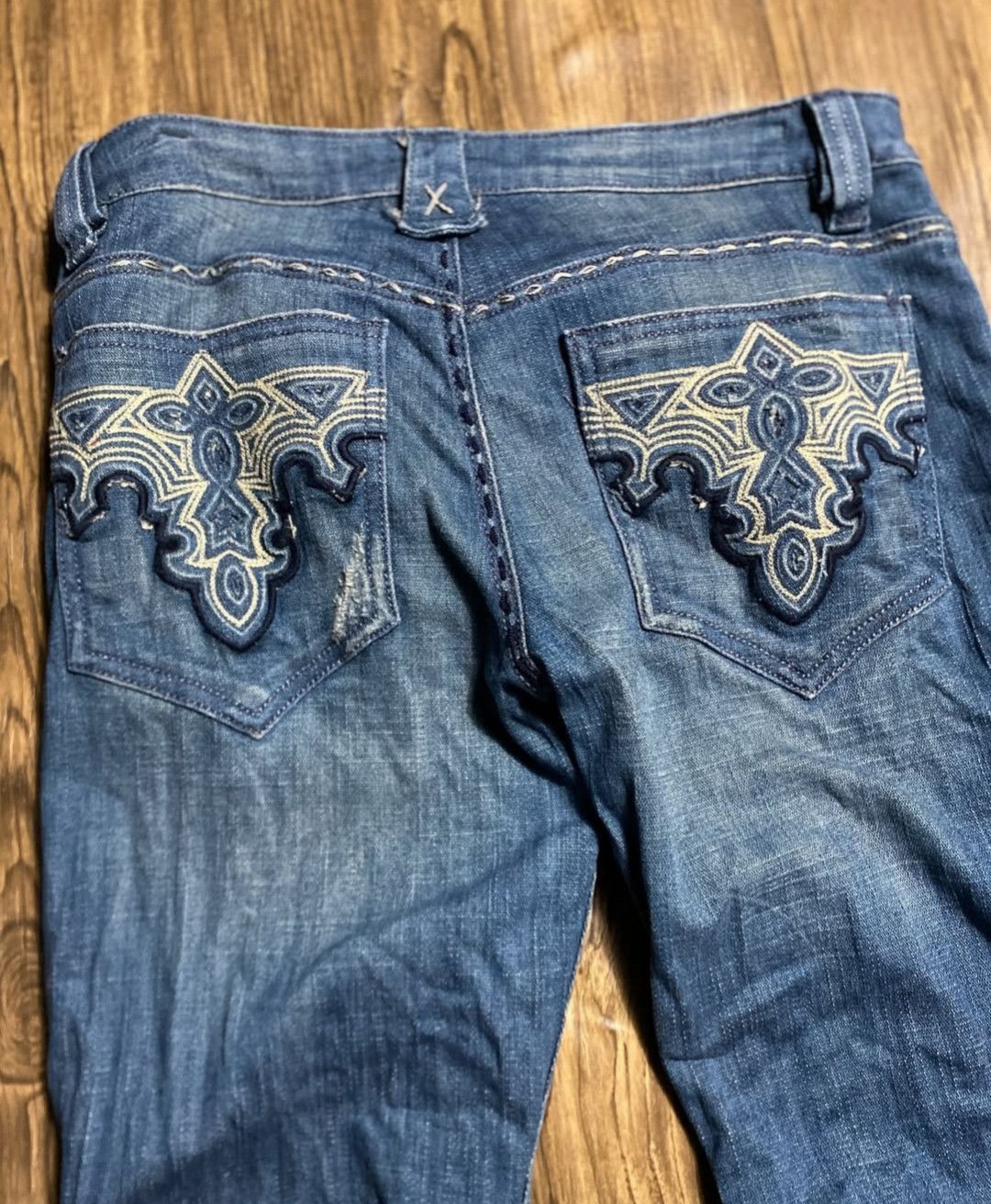If Six Was Nine × Japanese Brand × Le Grande Bleu (L.G.B.) 💥flare💥Antik Denim bootcut Size US 28 / EU 44 - 2 Thumbnail