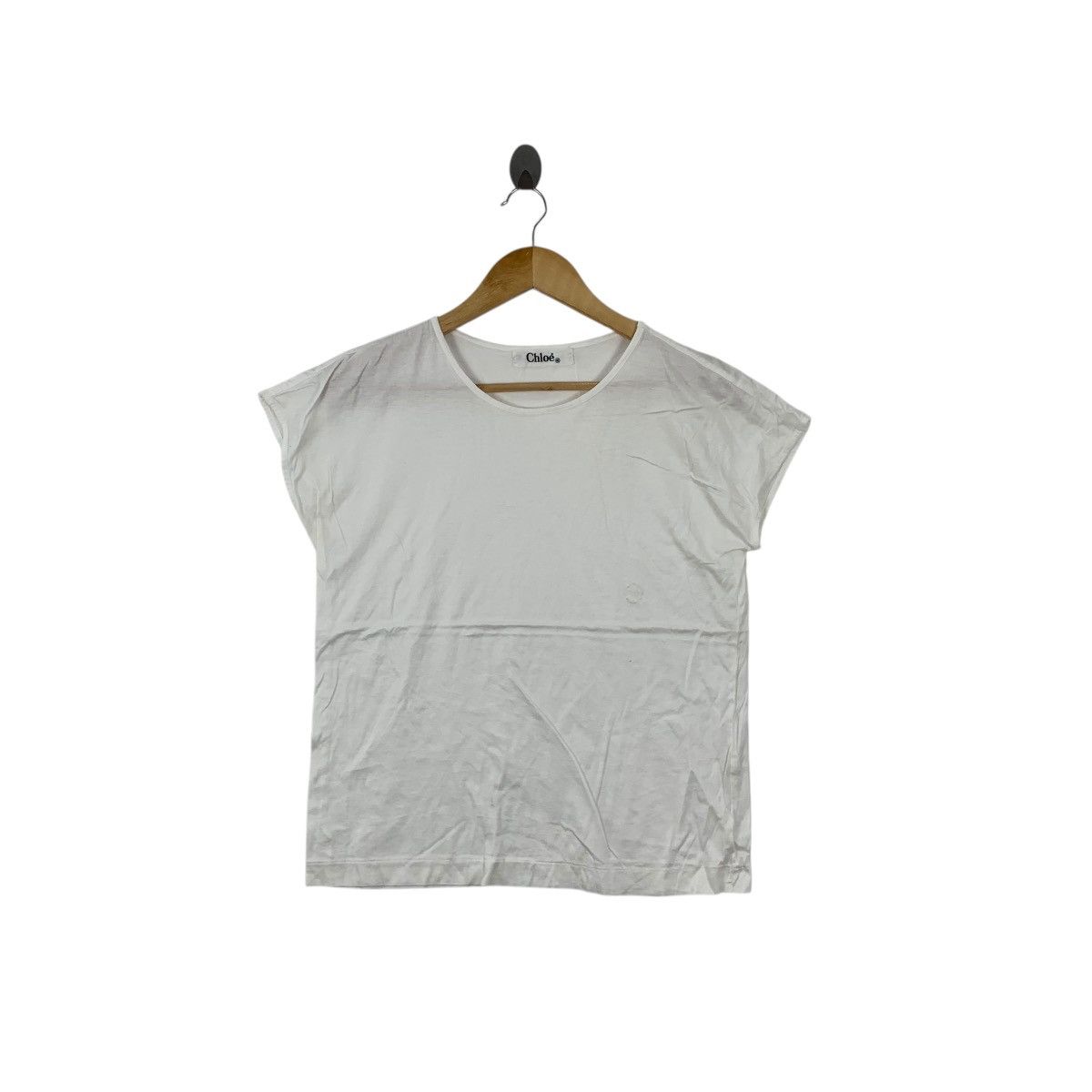 Chloe Vintage CHLOE STELLA MCCARTNEY Era Minimalist Tee Shirt Top Size S / US 4 / IT 40 - 1 Thumbnail