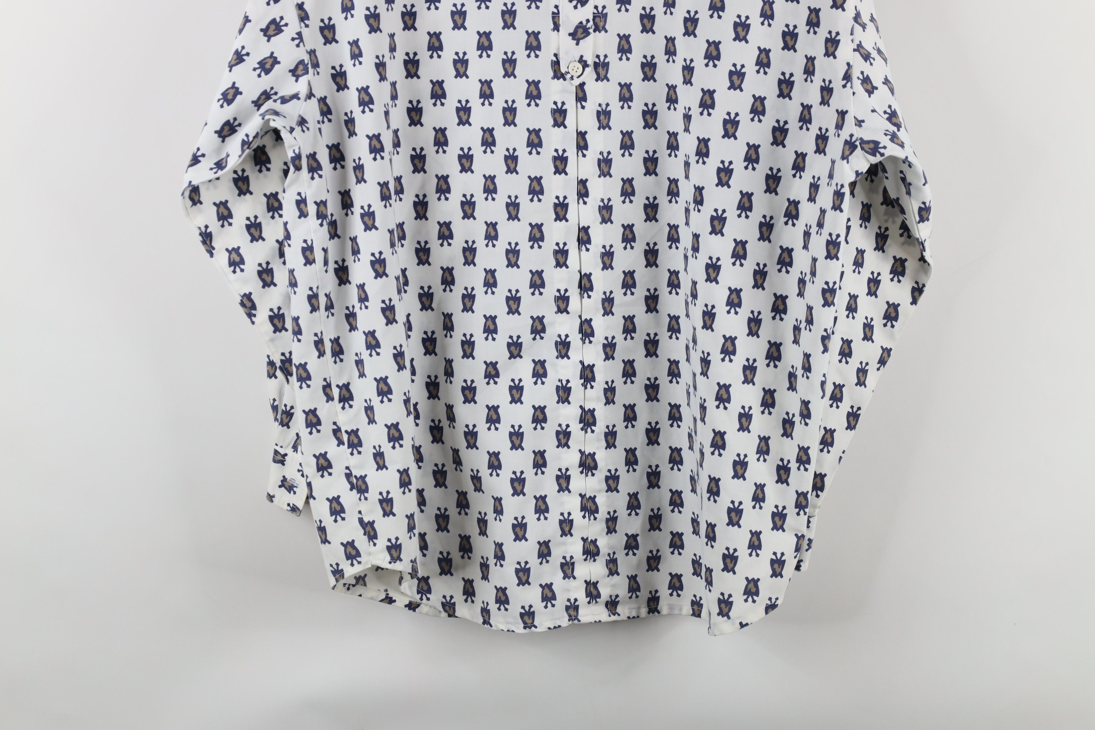 Vintage Vintage 90s Streetwear All Over Print Collared Button Shirt Size M / US 6-8 / IT 42-44 - 9 Thumbnail