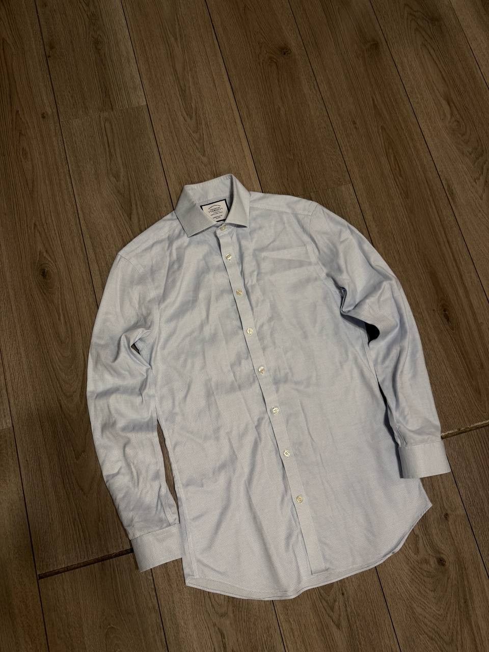 Charles Tyrwhitt charles tyrwhitt shirt mens blue 15/33 Super slim fit Size US S / EU 44-46 / 1 - 3 Thumbnail
