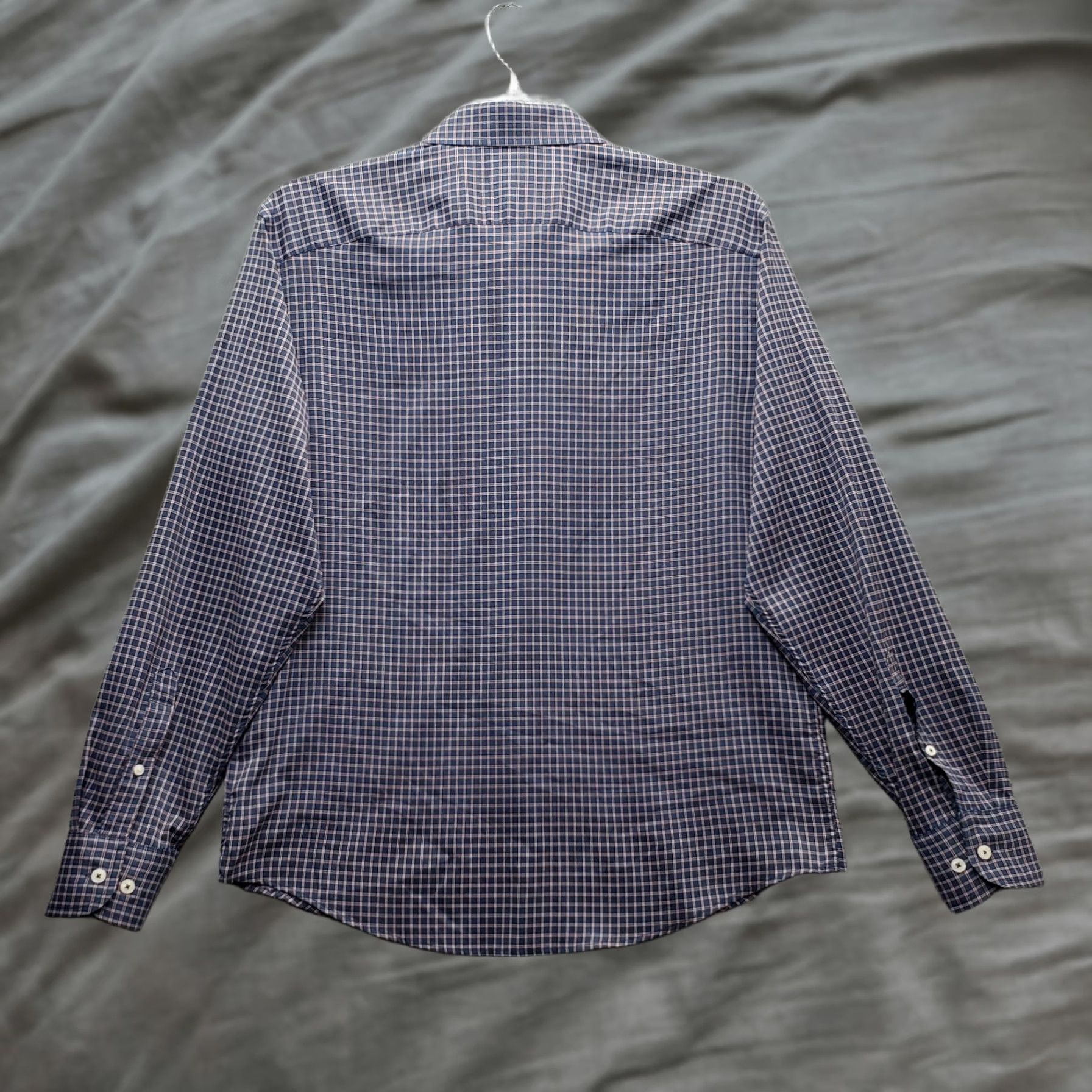 UNTUCKit UNTUCKit Button-Up Shirt Mens L Multi Plaid Long Sleeve Collared Chest Pocket Size US L / EU 52-54 / 3 - 1 Thumbnail