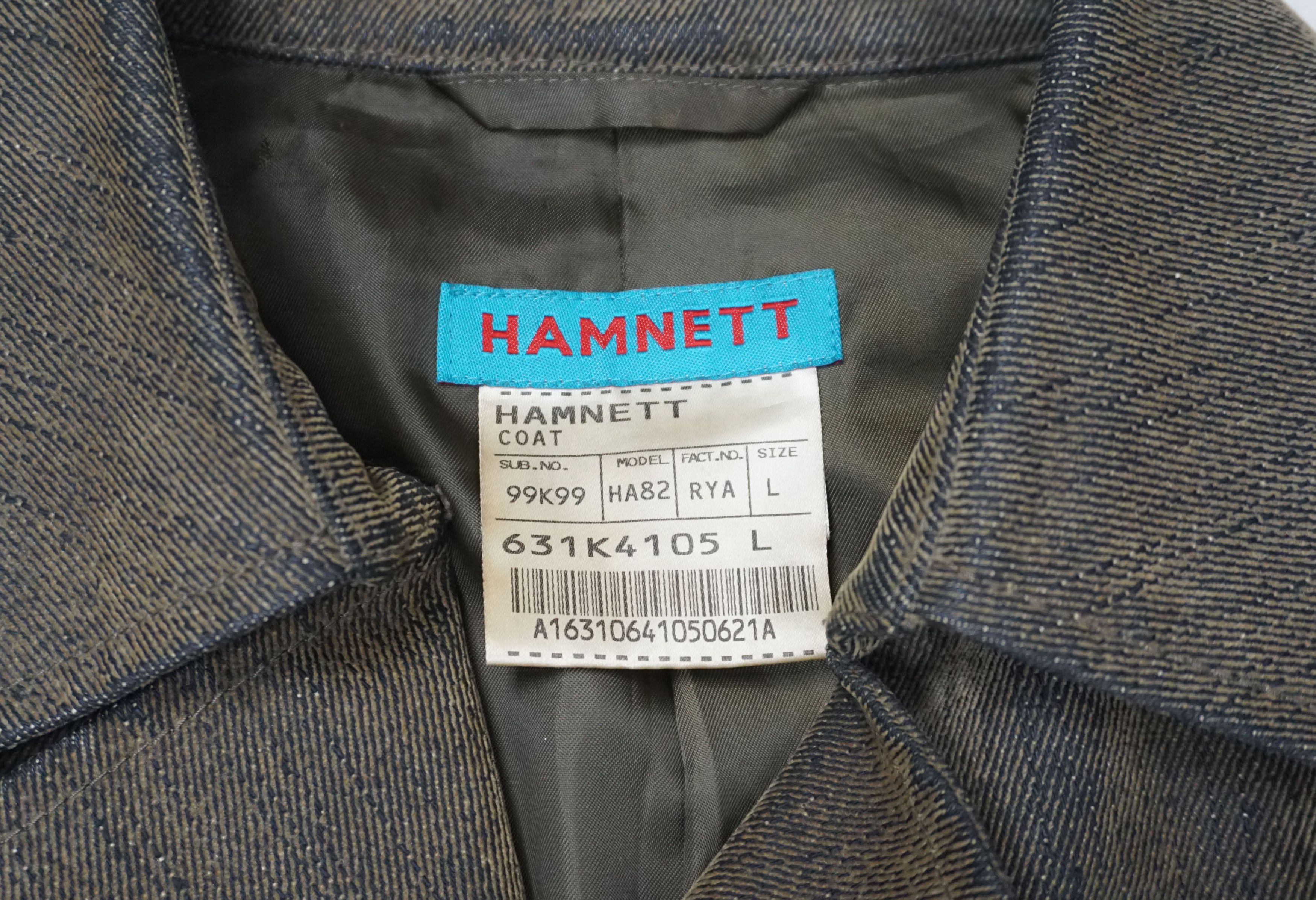Designer × Vintage 90's Hamnett Coat Jacket Size US L / EU 52-54 / 3 - 3 Thumbnail