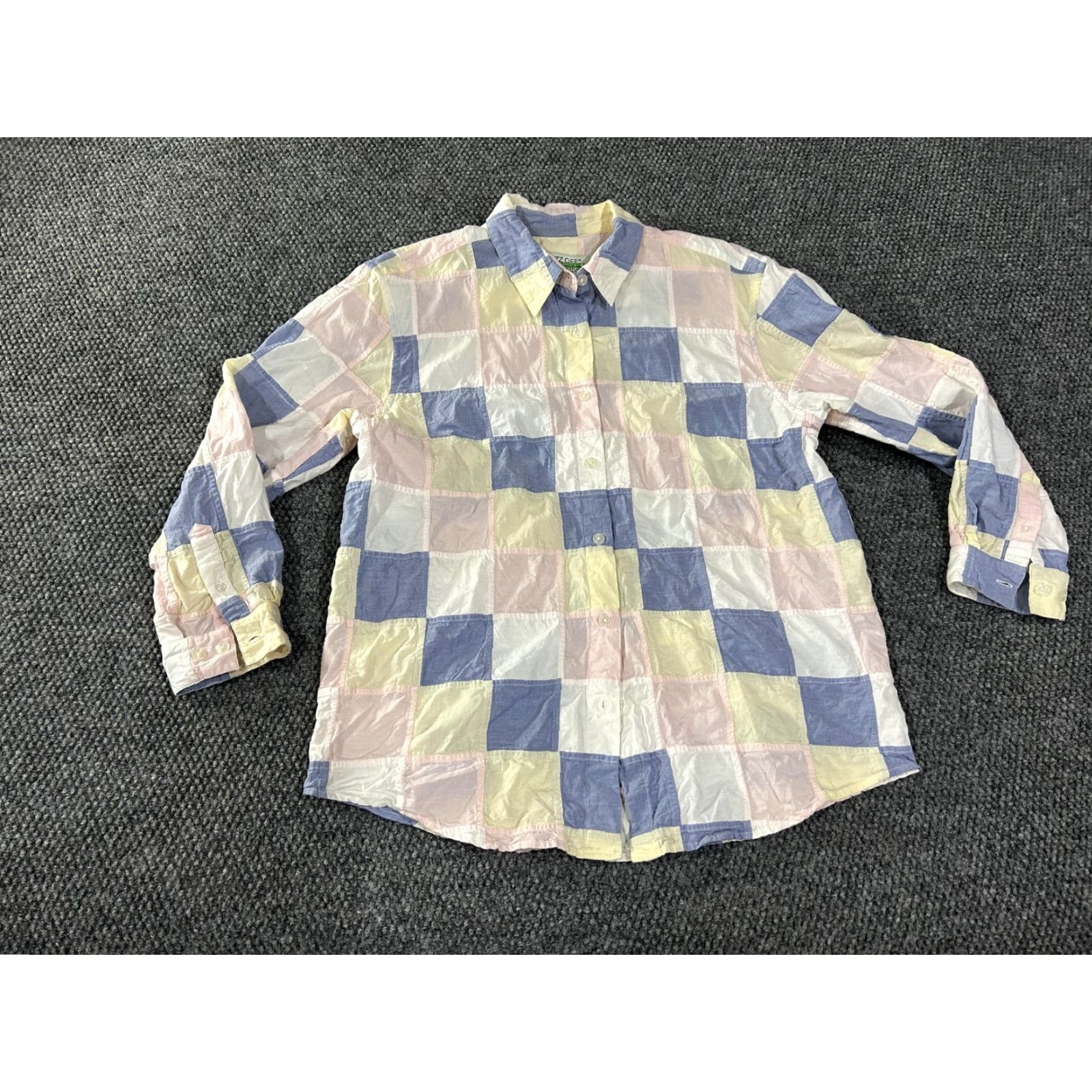 Orvis Orvis Buzz Off Shirt Mens Medium Multicolor Patchwork Long Sleeve Insect Shield Button-Up Outdoor Casual Camp Hiking Size US M / EU 48-50 / 2 - 2 Thumbnail