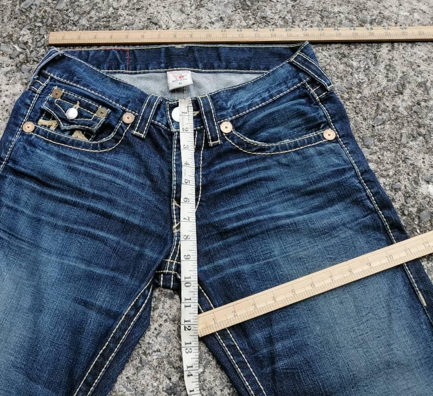 True Religion True Religion Rainbow Billy Distressed Denim Jeans Size US 32 / EU 48 - 8 Thumbnail