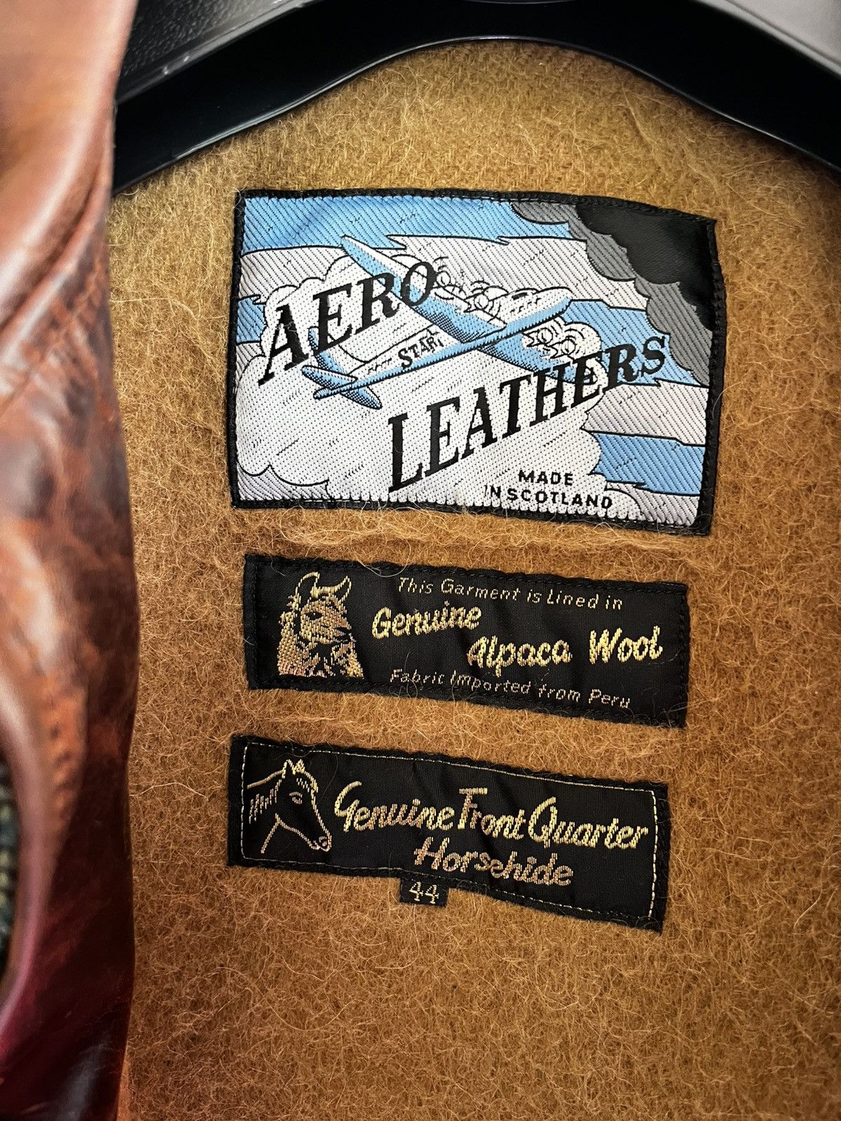 Aero Leathers Rarest Aero Leather Jacket Horse Leather Size US S / EU 44-46 / 1 - 5 Thumbnail
