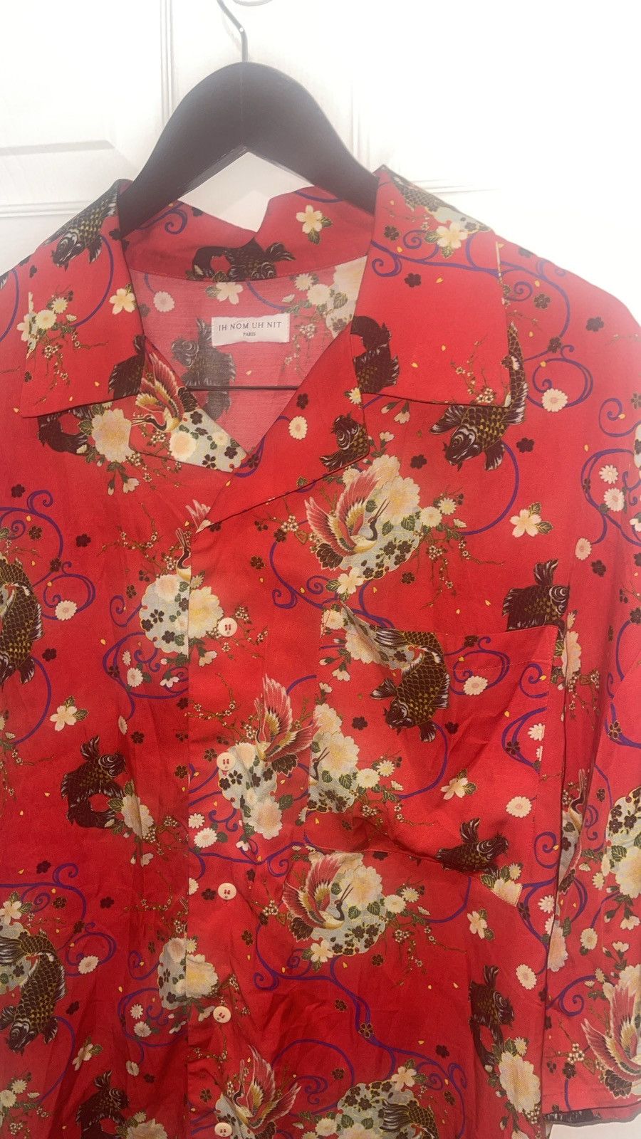 Ih Nom Uh Nit Jimmy Hendrix Limited Edition 100% silk shirt Size US L / EU 52-54 / 3 - 6 Thumbnail