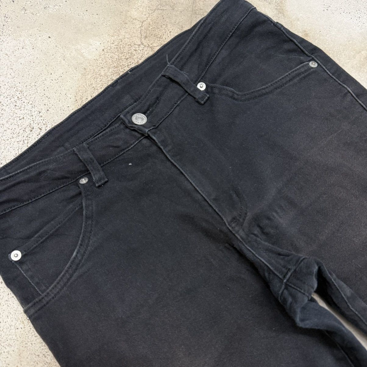 Edwin Edwin Color Defect Sunfaded Stretch Jeans Pants Size US 31 - 9 Thumbnail