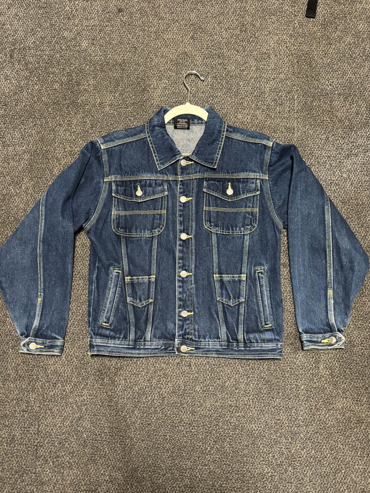 Japanese Brand Embroidered Jean Jacket Size US S / EU 44-46 / 1 - 2 Thumbnail