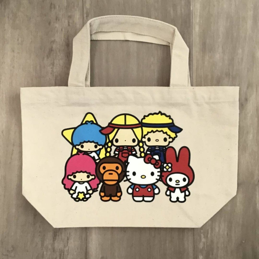 Bape BAPE × Sanrio Hello Kitty Milo tote bag a bathing ape NIGO Size ONE SIZE - 1 Thumbnail