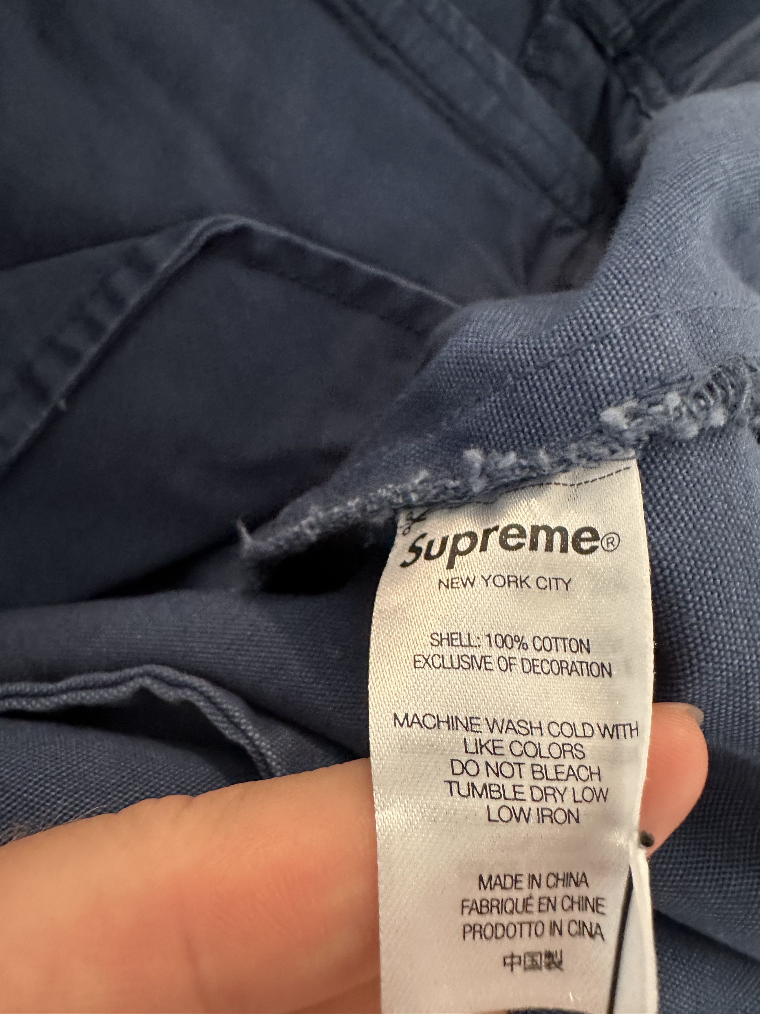 Supreme Supreme Cargo Pants Size US 34 / EU 50 - 4 Thumbnail