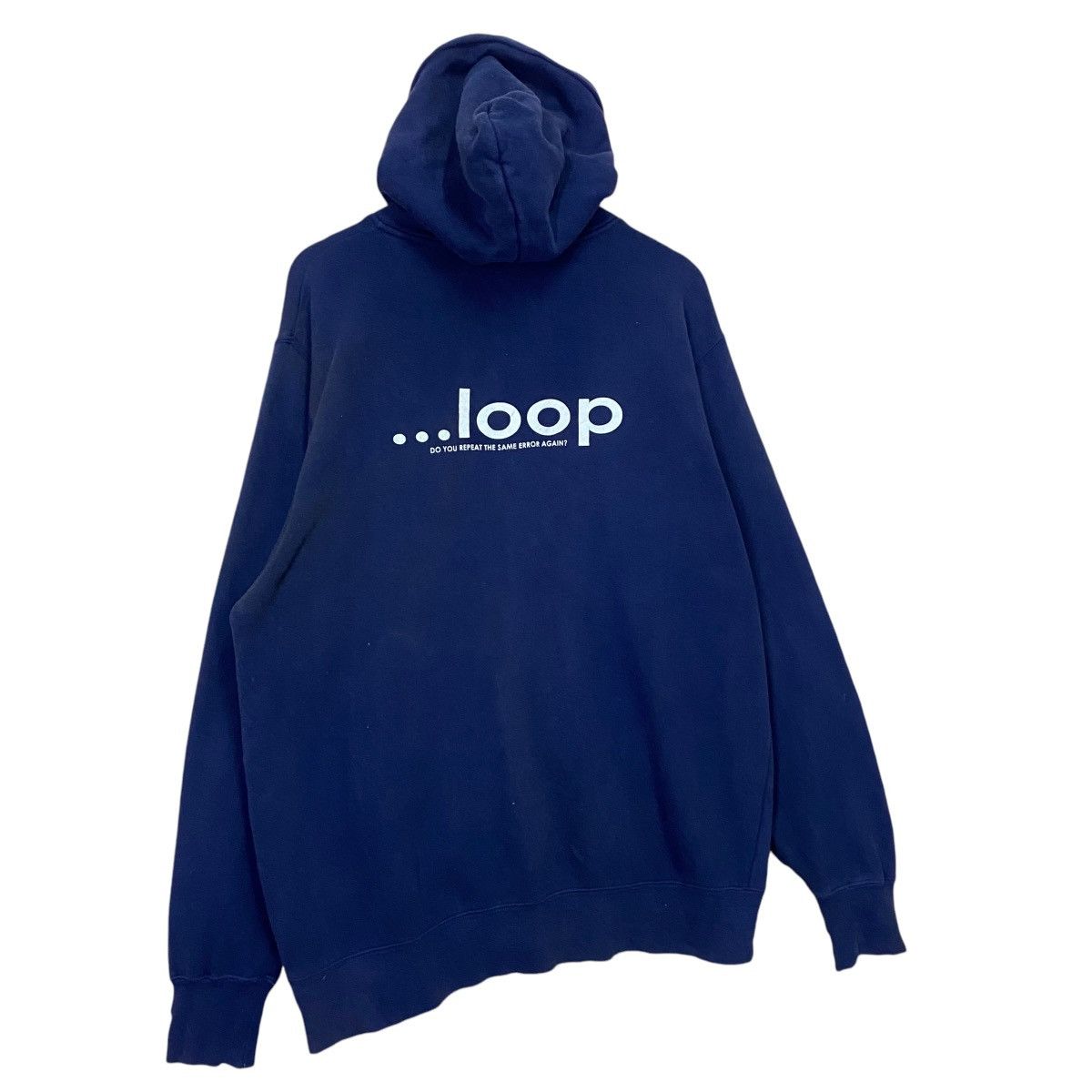 Vintage LOOP SKATE BRAND BIG LOGO ZIPPER HOODIE Size US L / EU 52-54 / 3 - 2 Thumbnail