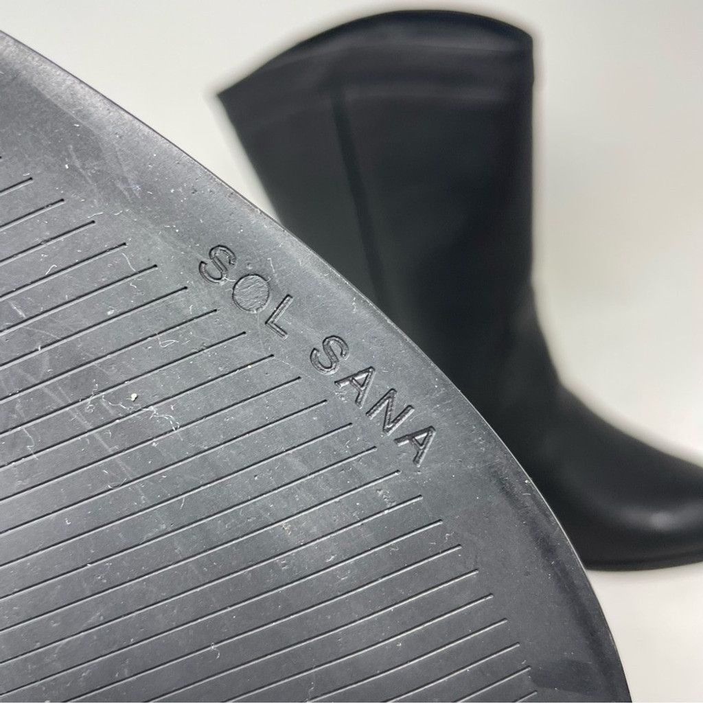 Other NEW SOL SANA Handcrafted Black Leather Western Boots Size 39 Size US 8 / IT 38 - 10 Thumbnail