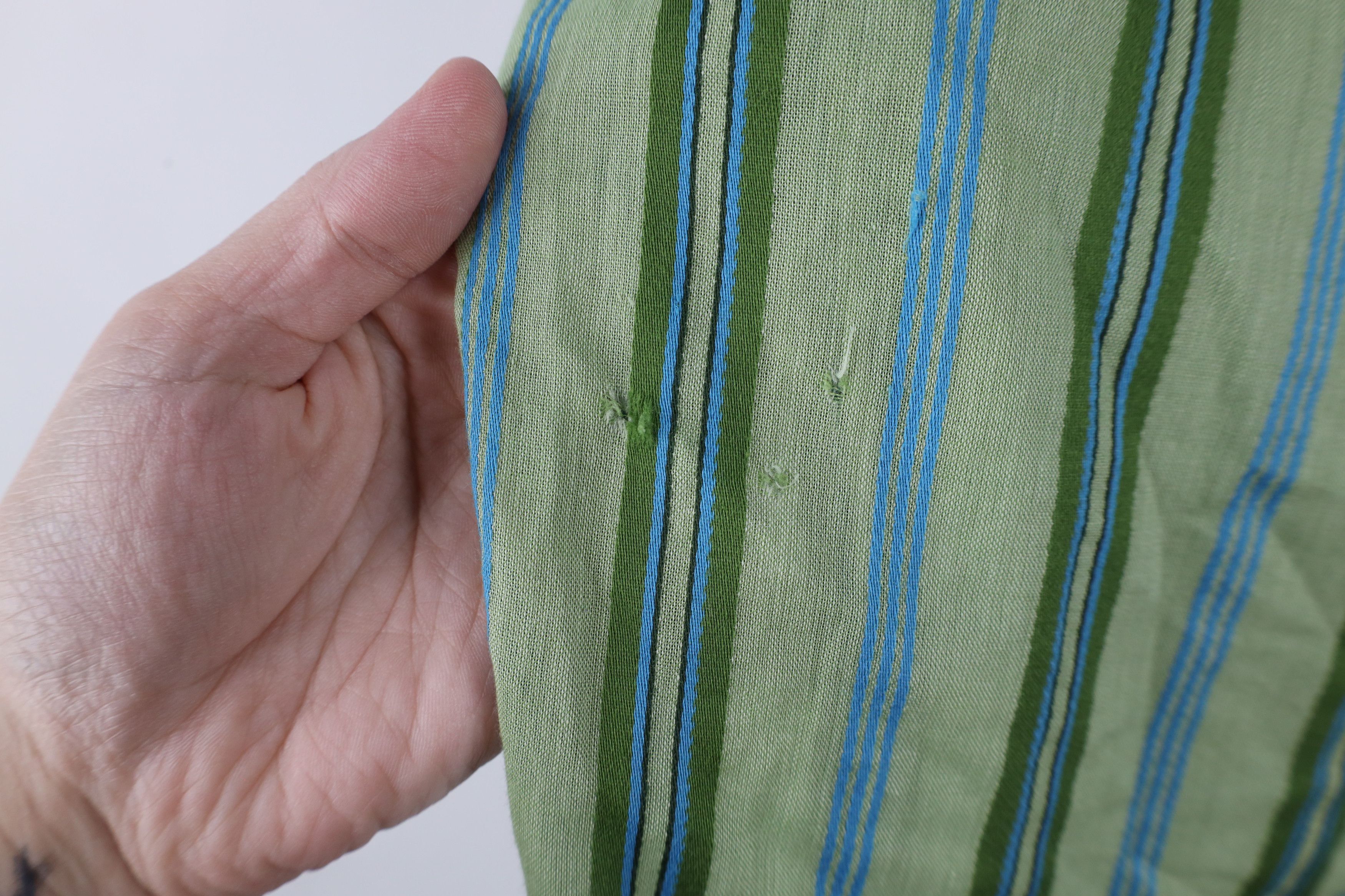 Vintage Vintage 60s 70s Streetwear Tapered Striped Button Shirt USA Size US M / EU 48-50 / 2 - 8 Thumbnail