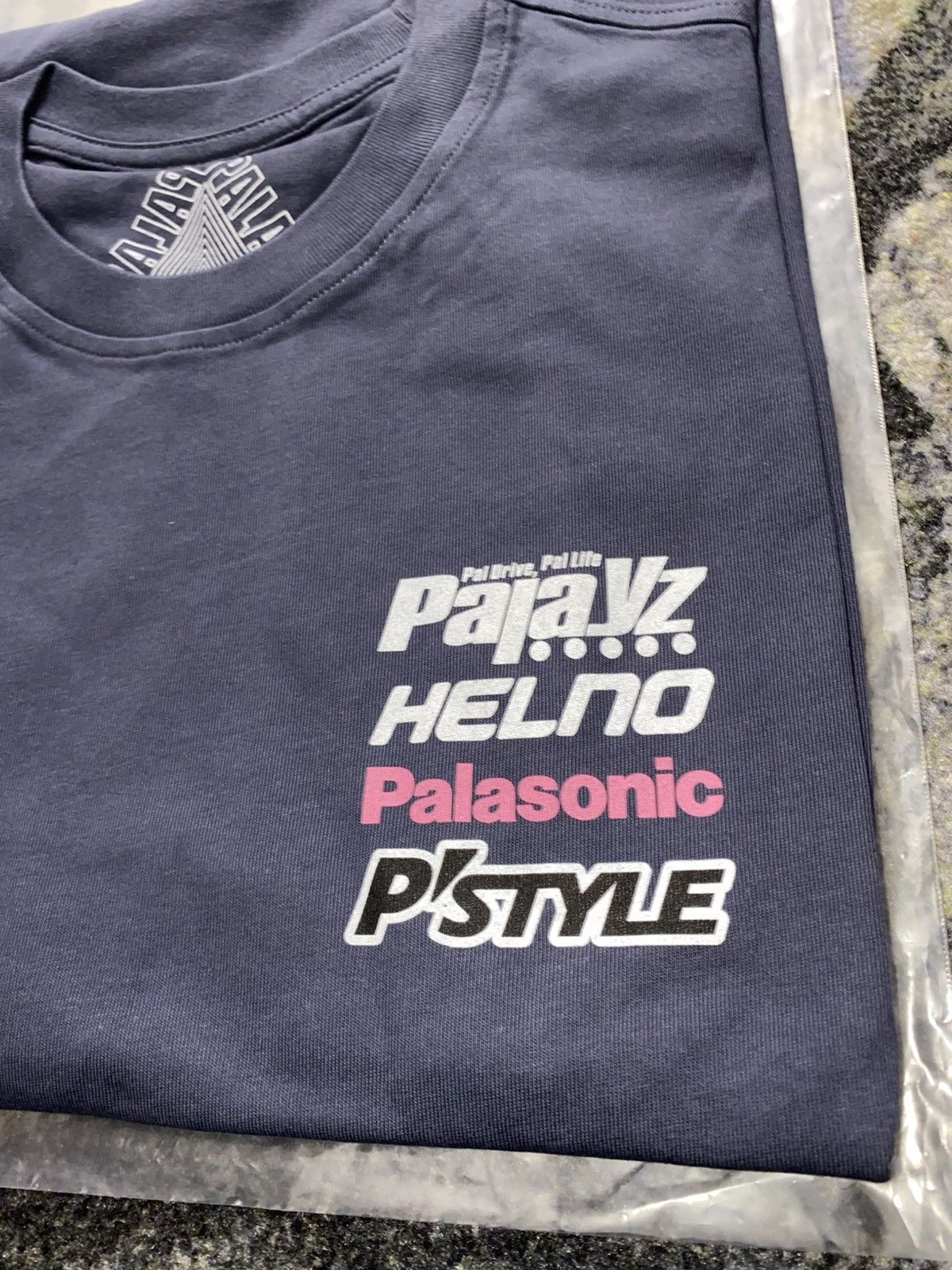 Palace Palace Racey T-Shirt Navy Size US M / EU 48-50 / 2 - 3 Thumbnail