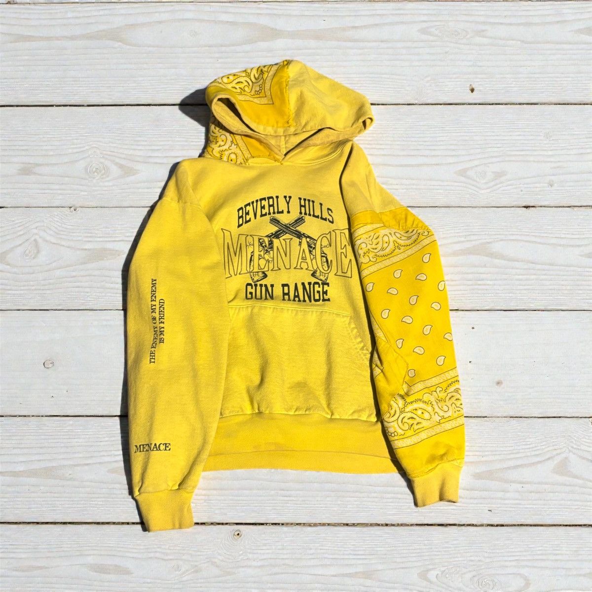 Menace Menace Gun Range Bandanna Hoodie Size US S / EU 44-46 / 1 - 1 Thumbnail