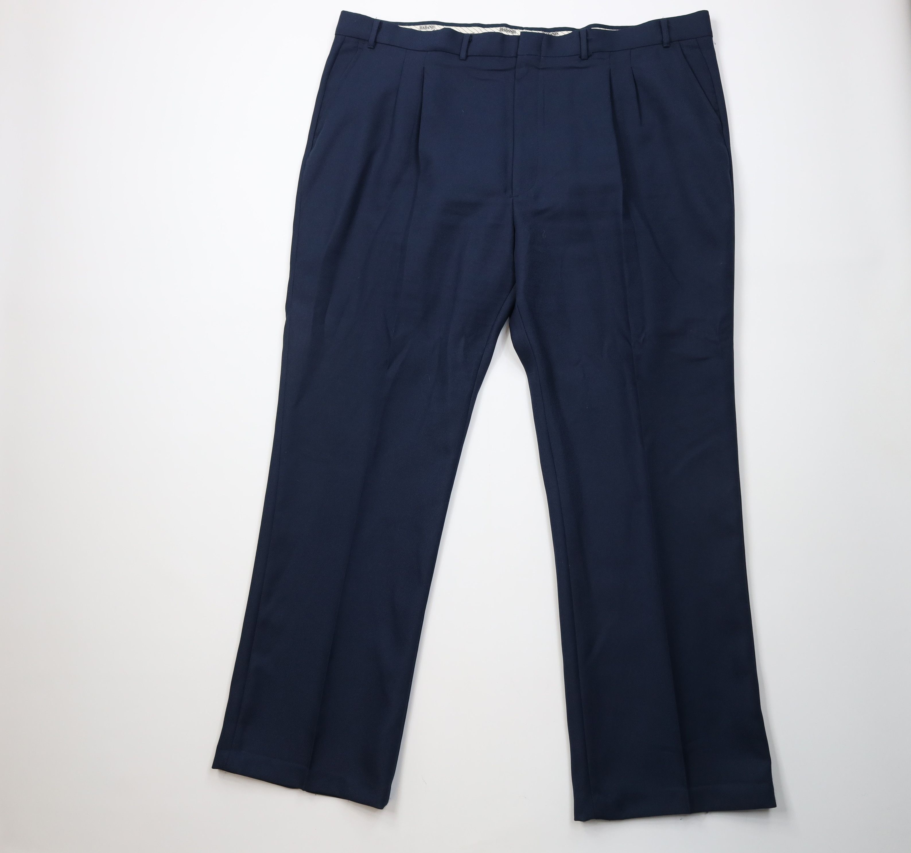 Vintage Vintage 70s Streetwear Knit Flared Wide Leg Chino Pants USA Size US 44 / EU 60 - 1 Thumbnail