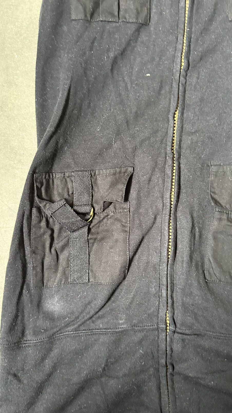 Japanese Brand Y2K PALEO2 PUNK GOTH BLACK OUTERWEAR MULTIPOCKET Size US S / EU 44-46 / 1 - 2 Thumbnail