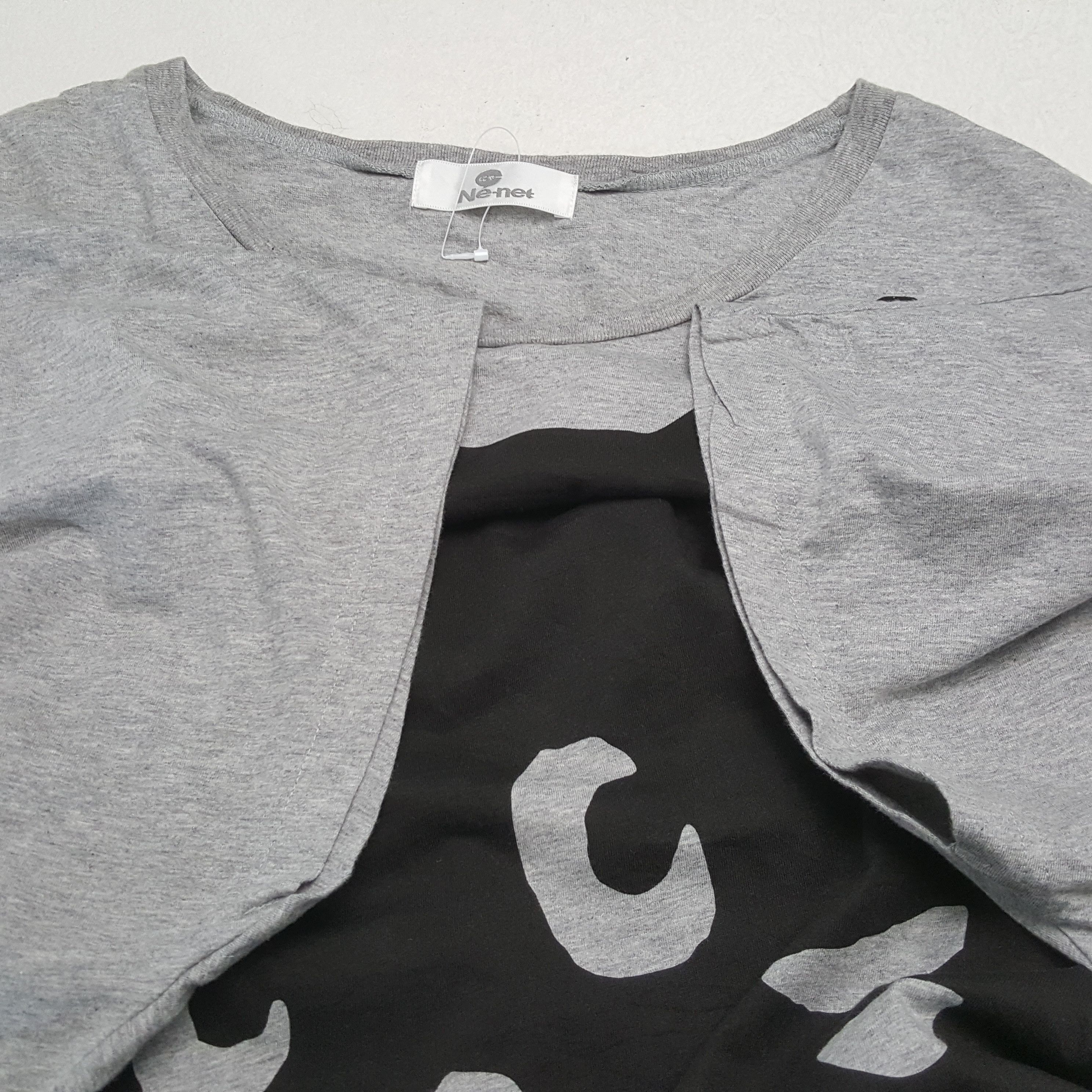 Issey Miyake × Ne-Net × Vintage Vintage NE-NET by ISSEY MIYAKE Japan Fashion Brand T-Shirt Size XXL / US 16-18 / IT 52-54 - 6 Thumbnail