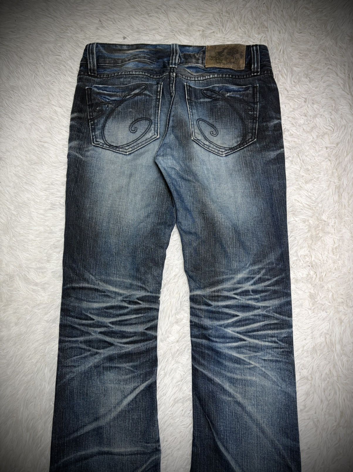 Japanese Brand Rare Casva whisker denim flared Size US 32 / EU 48 - 6 Thumbnail