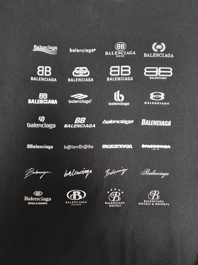 Balenciaga Balenciaga Balenciaga Logo Print Round Neck Sweatshirt-250 Size US M / EU 48-50 / 2 - 3 Thumbnail