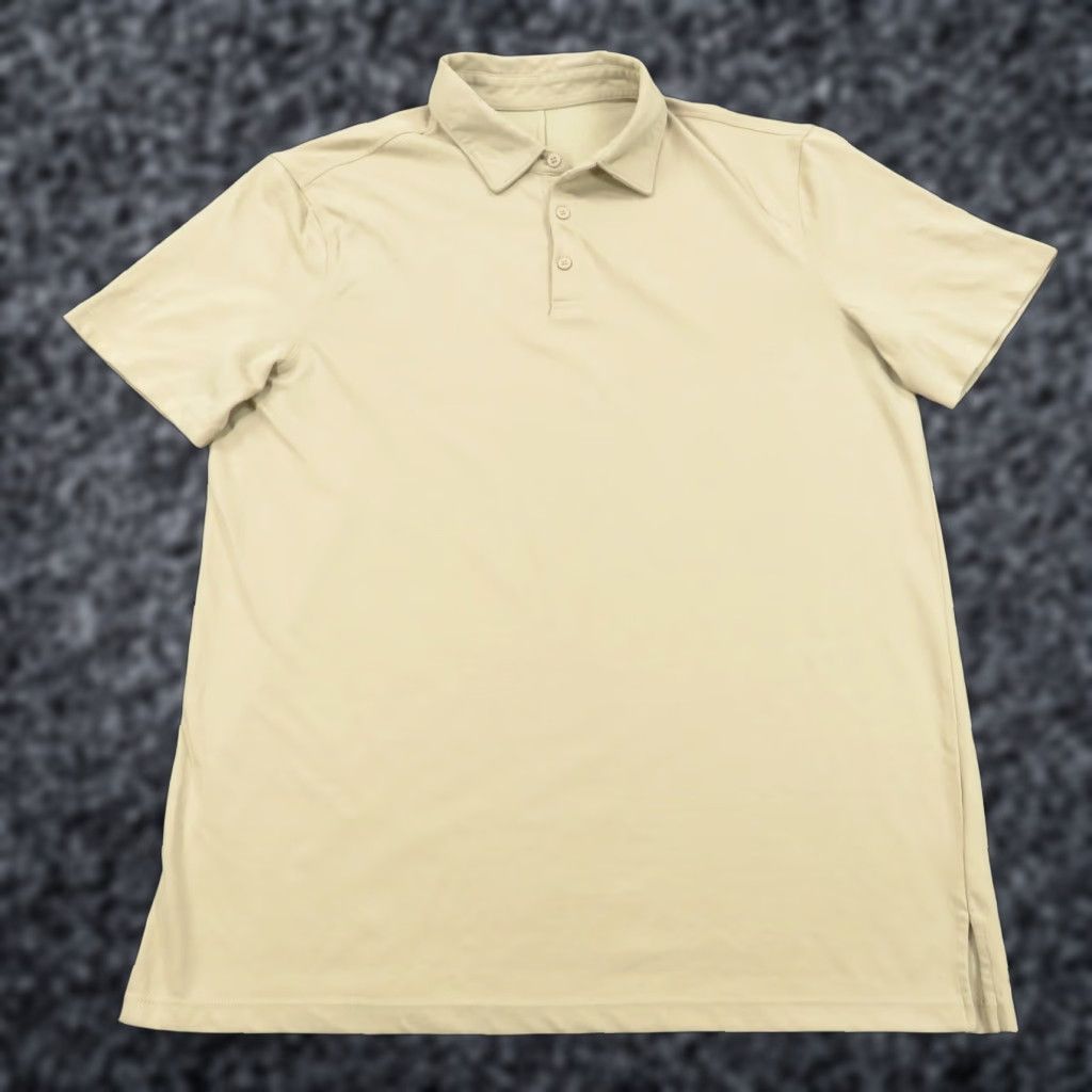 Vintage Jack Archer Shirt XXL Men Tech Polo Sand Dune Khaki Performance Golf Button Flex Size US XXL / EU 58 / 5 - 1 Thumbnail